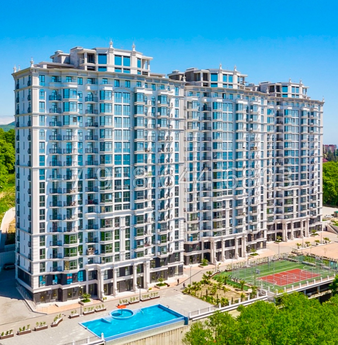 № 531 р. Черновая квартира. ЖК Меркато Сочи. Квартира на море - миниатюра 14