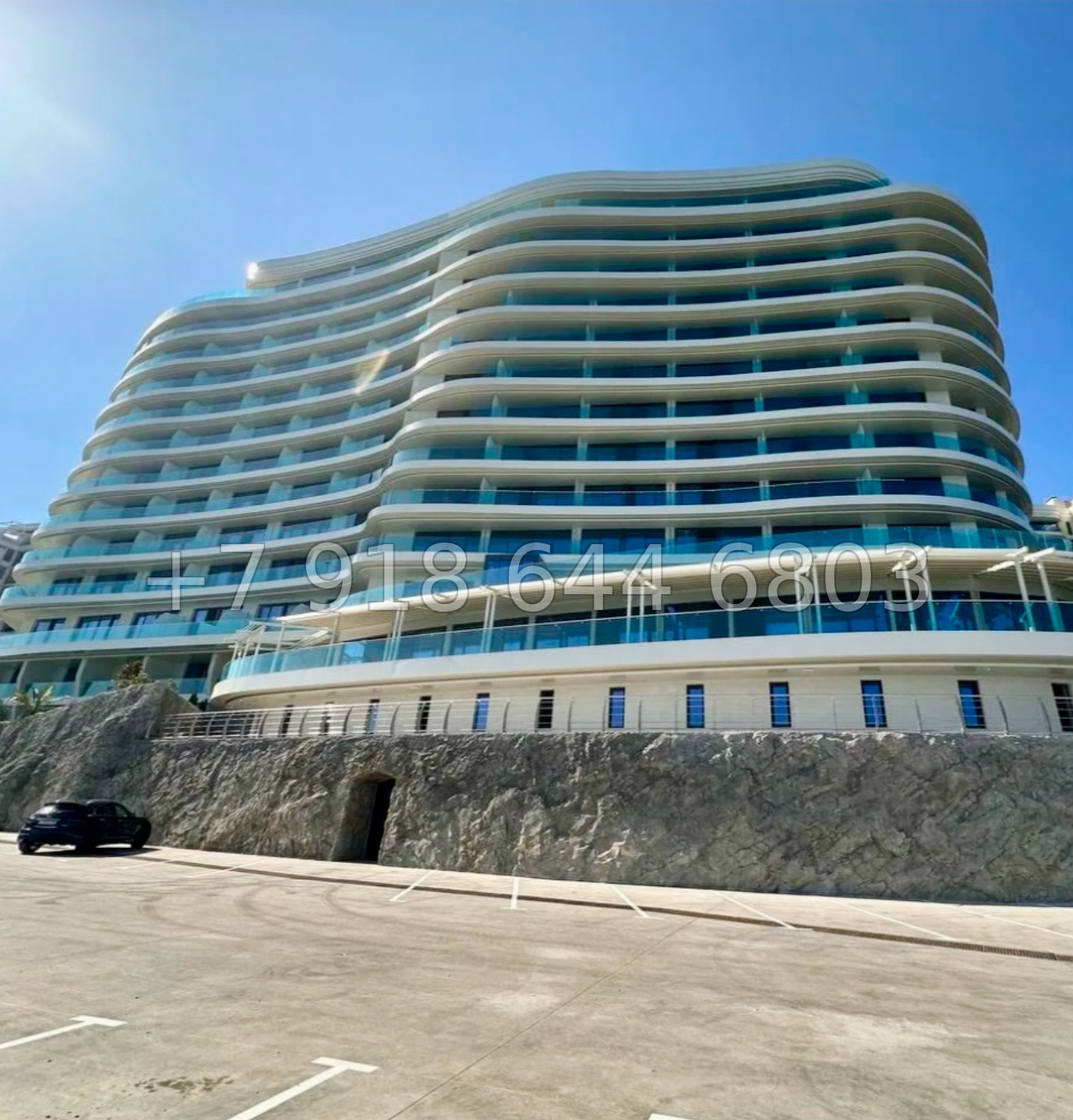 № 54 г. Центр Ялты. АК Sky Plaza 3. Апартаменты на море - миниатюра 17