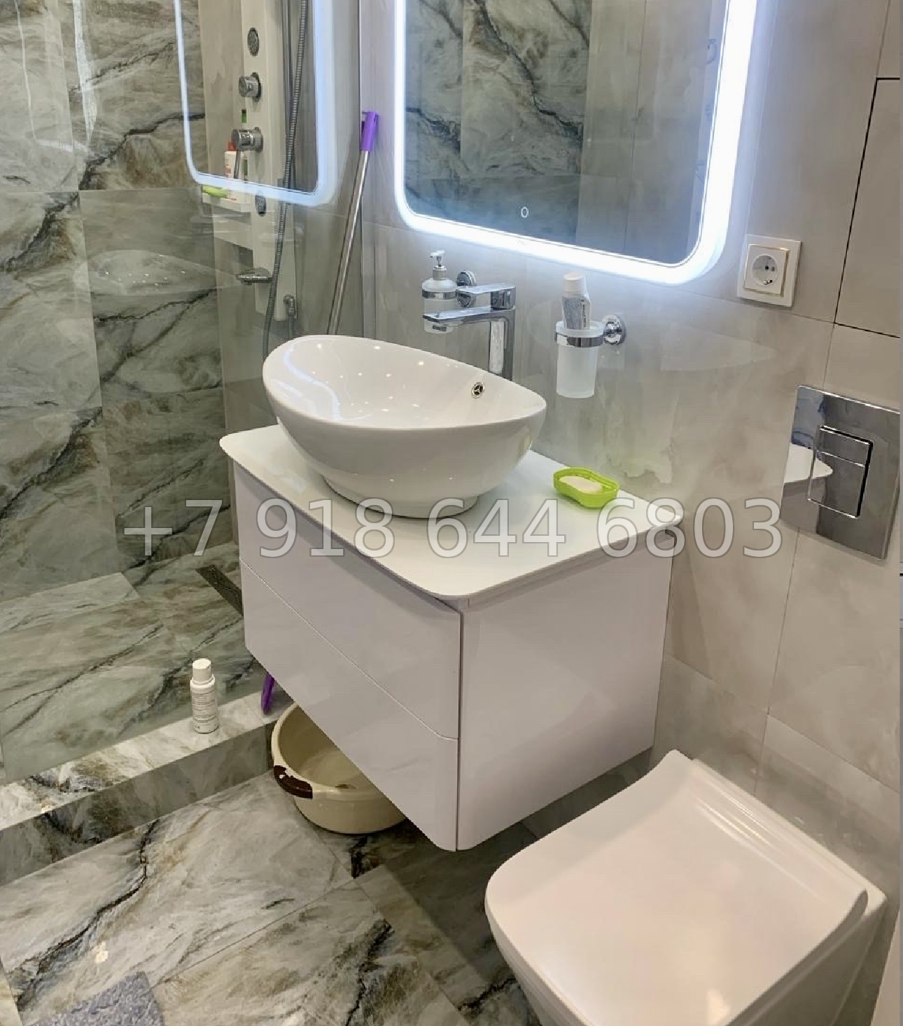 № 221 р. Квартира в центре Сочи ЖК Сокол  - миниатюра 12