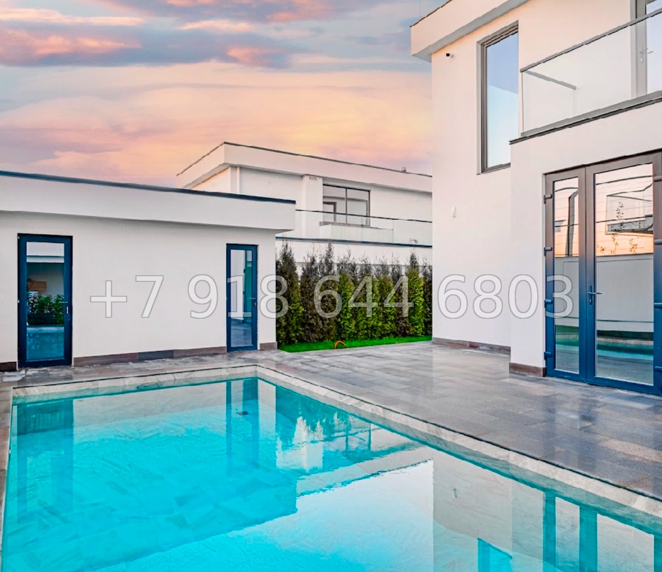 № 48 м. Три коттеджа с бассейном и с видом на море в Сочи  - миниатюра 18