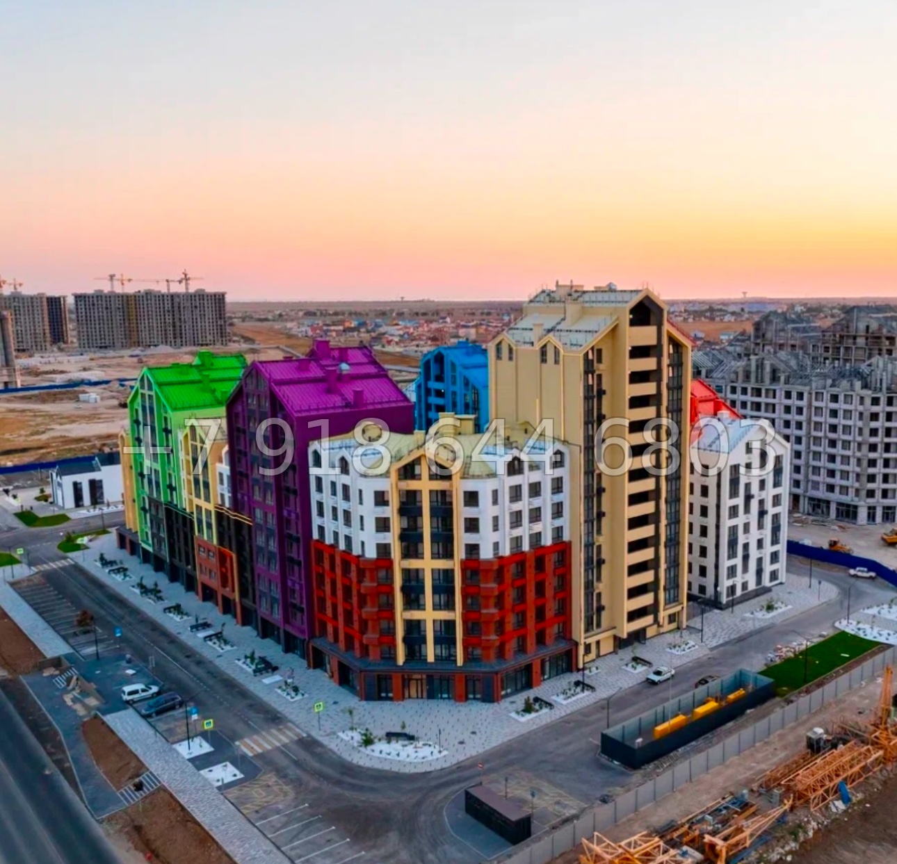 № 12ю. Мой любимый ЖК в Крыму на море ЖК Мойнако Ривьера  - миниатюра 4