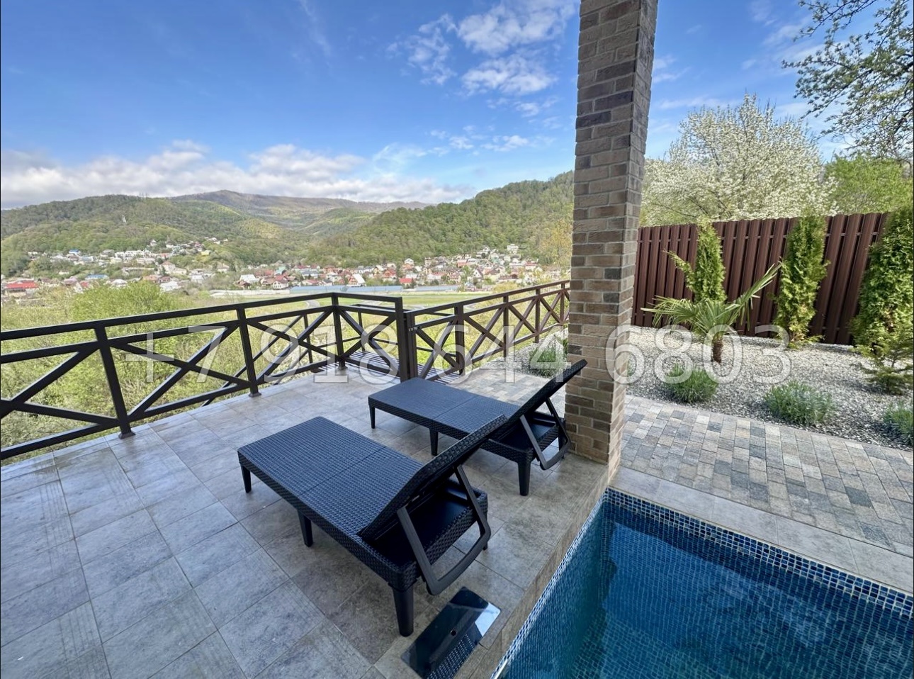 № 51 Б. Дом с бассейном в городе Сочи  - миниатюра 12