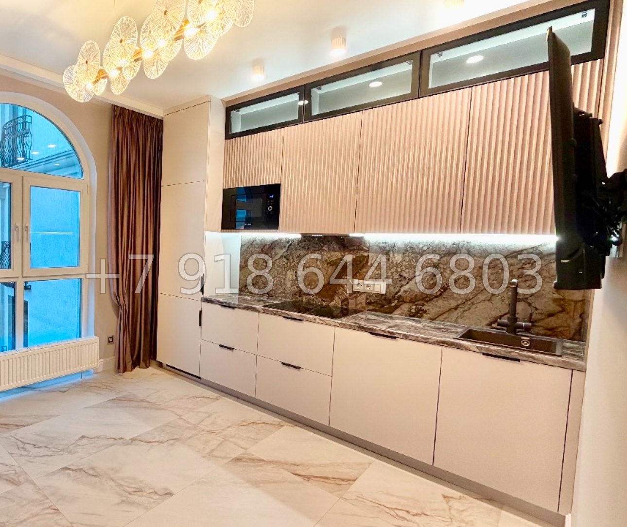 № 420 р. ЖК Меркато Сочи квартира с видом на море  - миниатюра 7