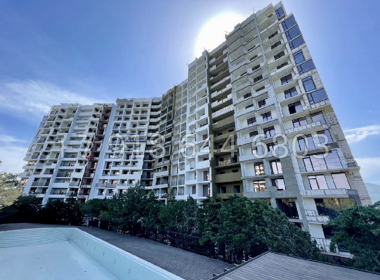 № 3 ю. Квартиры в Алуште с бассейном. ЖК Лучистое - миниатюра 37