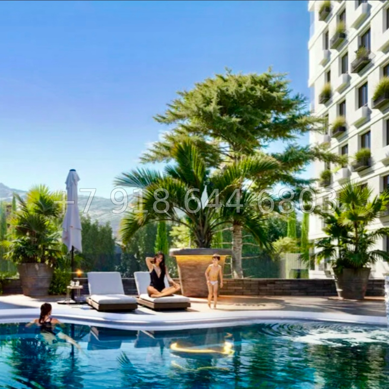 № 23 г. С видом на море АК Крымская Резиденция Алушта  - миниатюра 15