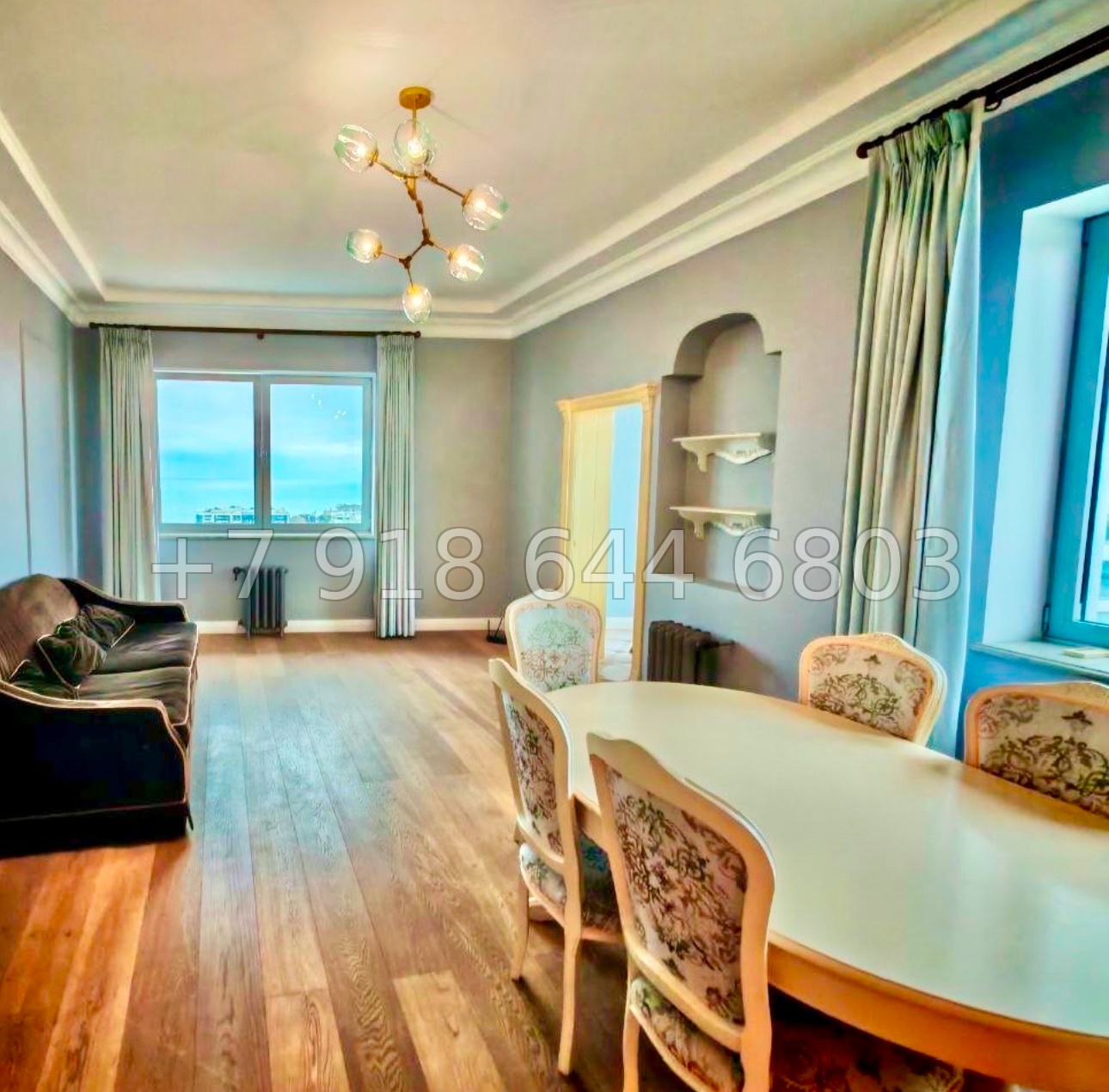 № 9е. Квартира в ЖК Премьер . В народе известен как Титаник . Центр Сочи - миниатюра 4