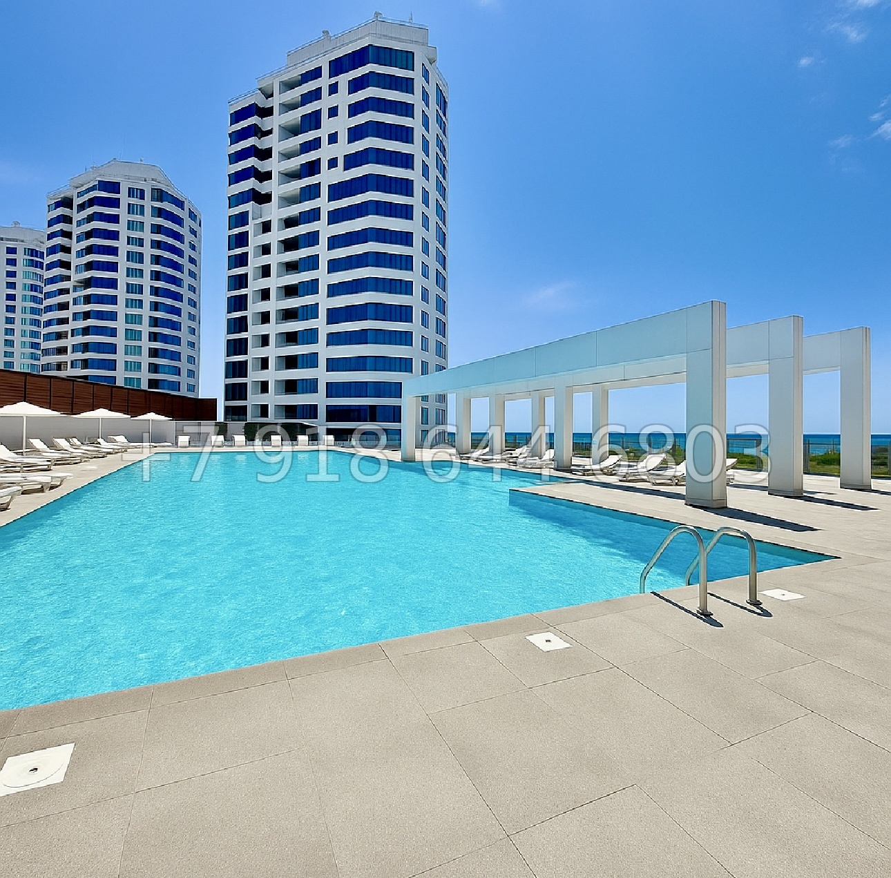 № 91р. Четырехкомнатная квартира на море в Адлере ЖК Морская Симфония  - миниатюра 15