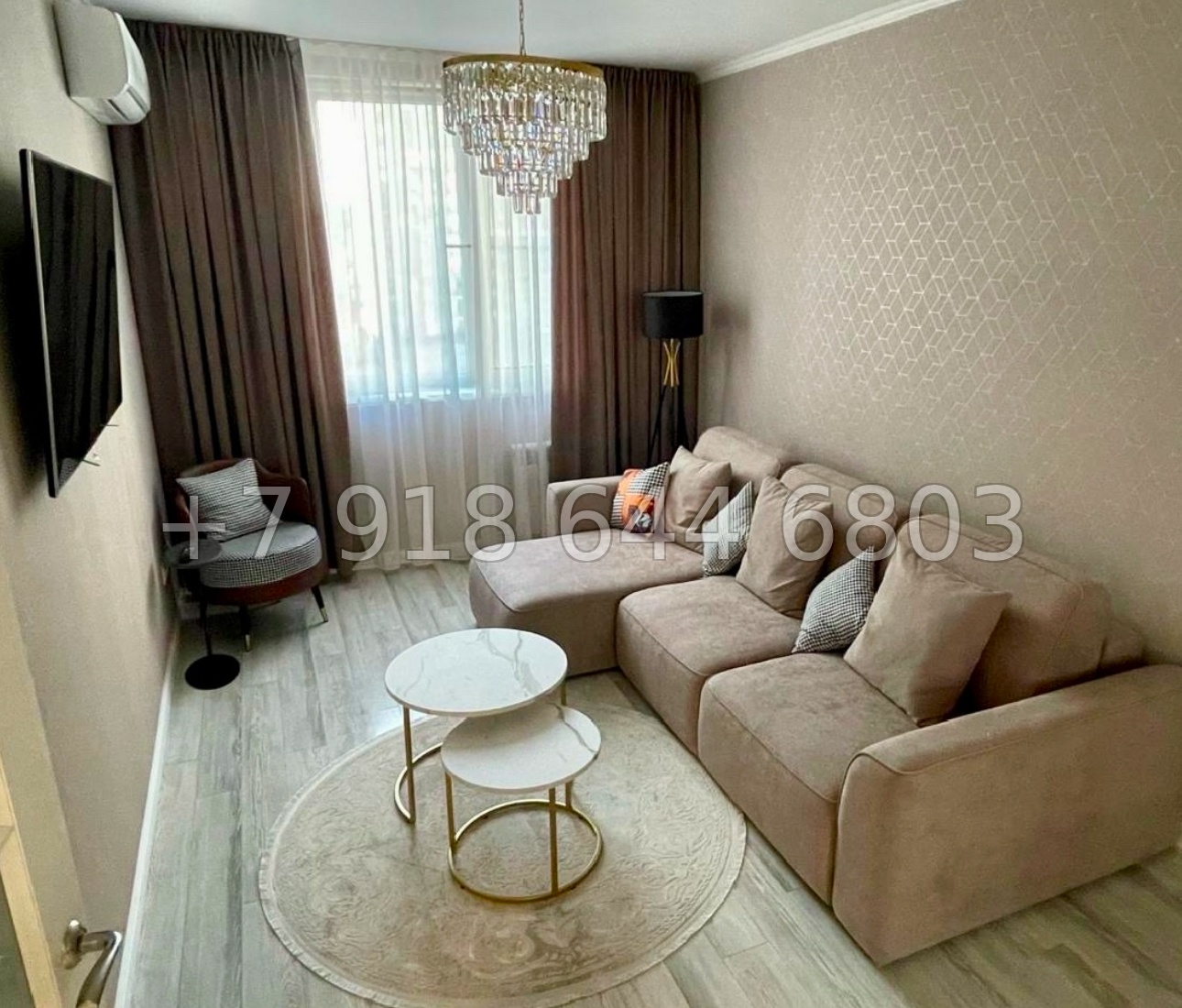 № 83р. Двухкомнатная Квартира в ЖК Альпийский квартал Сочи  - миниатюра 9