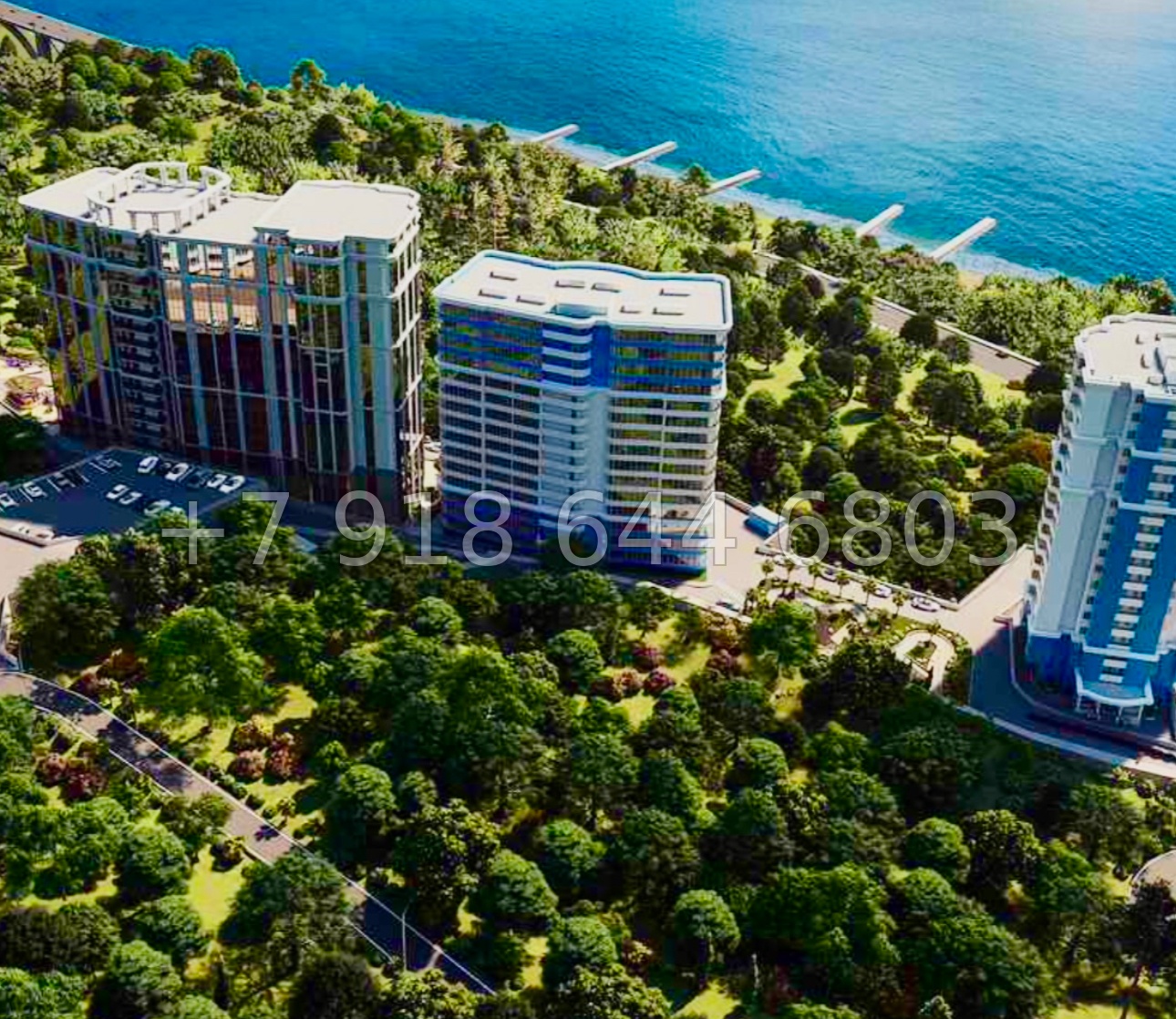 № 690 р. Квартира с видом на море в ЖК Южное море Сочи. - миниатюра 22