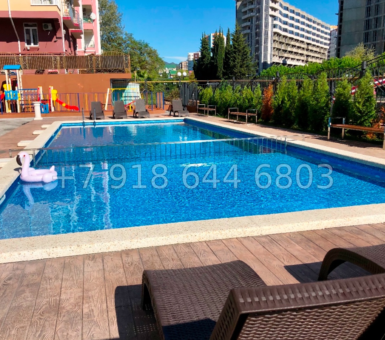 № 172 р. Квартира на море с бассейном в Сочи  - миниатюра 8