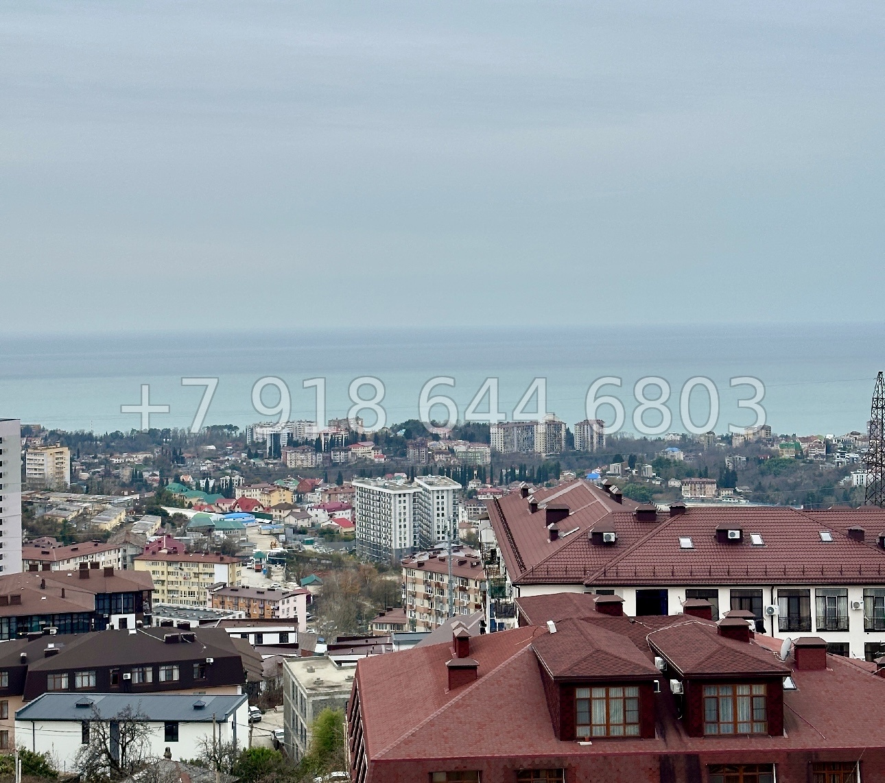 № 119 п. Квартира с прекрасным видом на Чёрное море в Сочи  - миниатюра 7