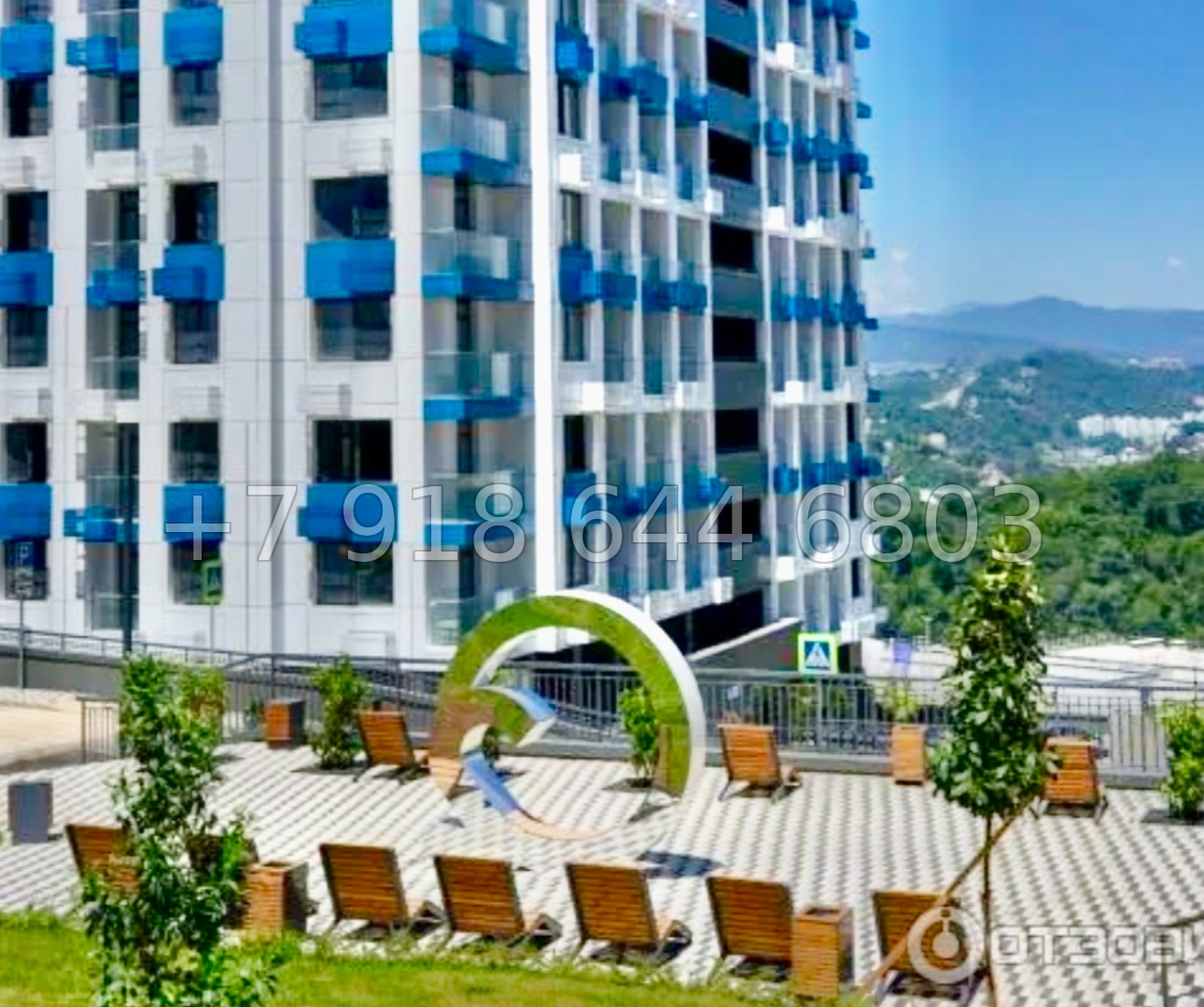 № 160 п. ЖК Кислород. Квартира с видом на море  - миниатюра 39