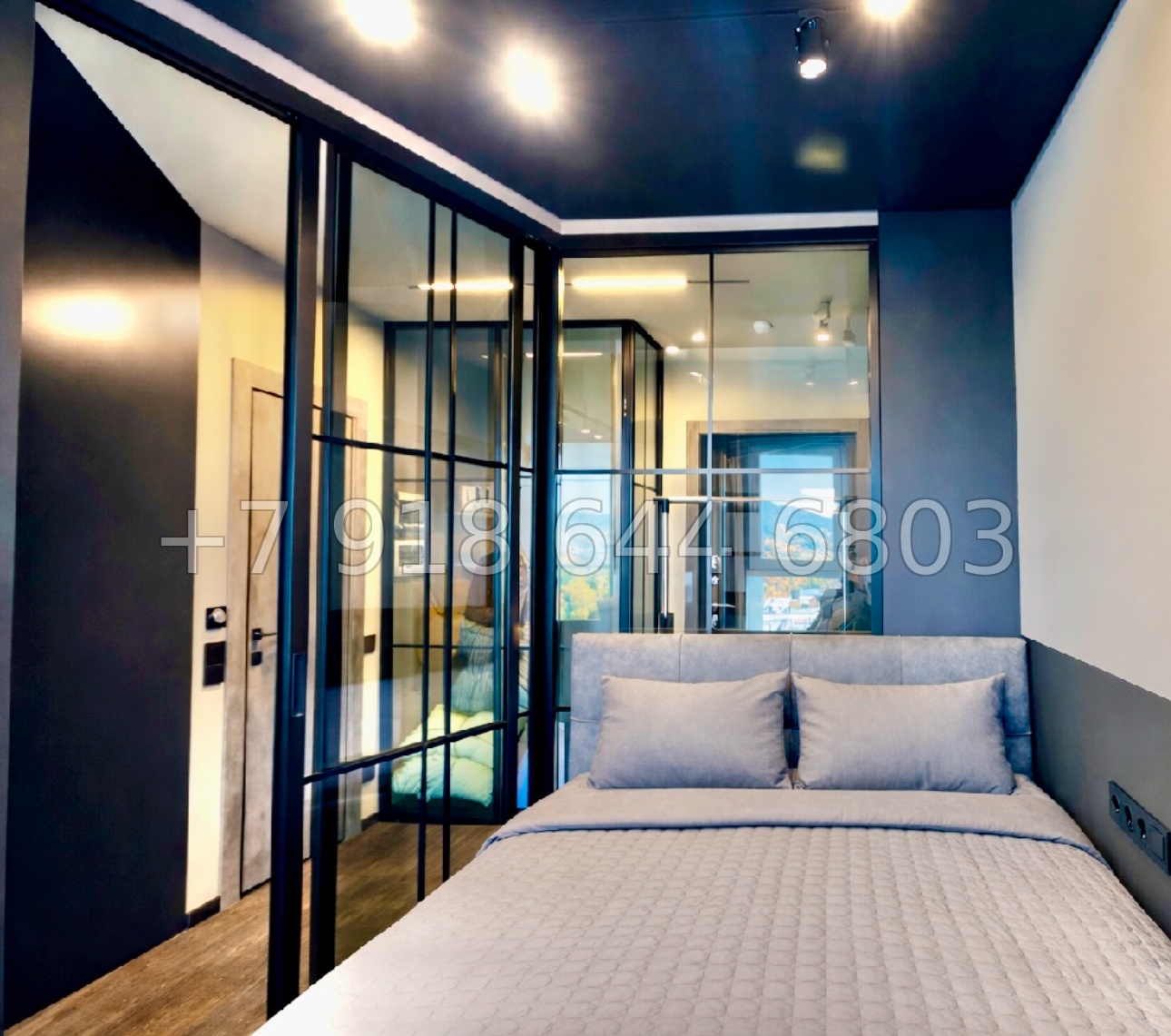 № 153 р. Однокомнатная квартира в ЖК Сочи Парк. Редкая планировка  - миниатюра 1