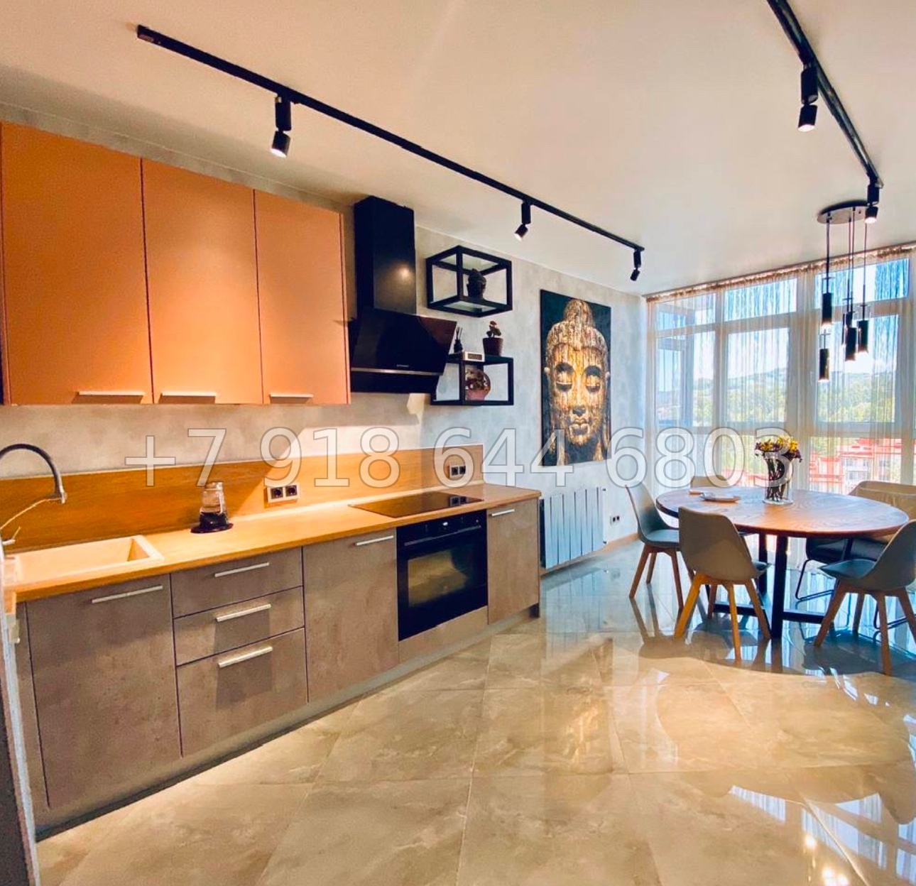 № 284 р. Большая квартира в ЖК Огни Сочи  - миниатюра 1