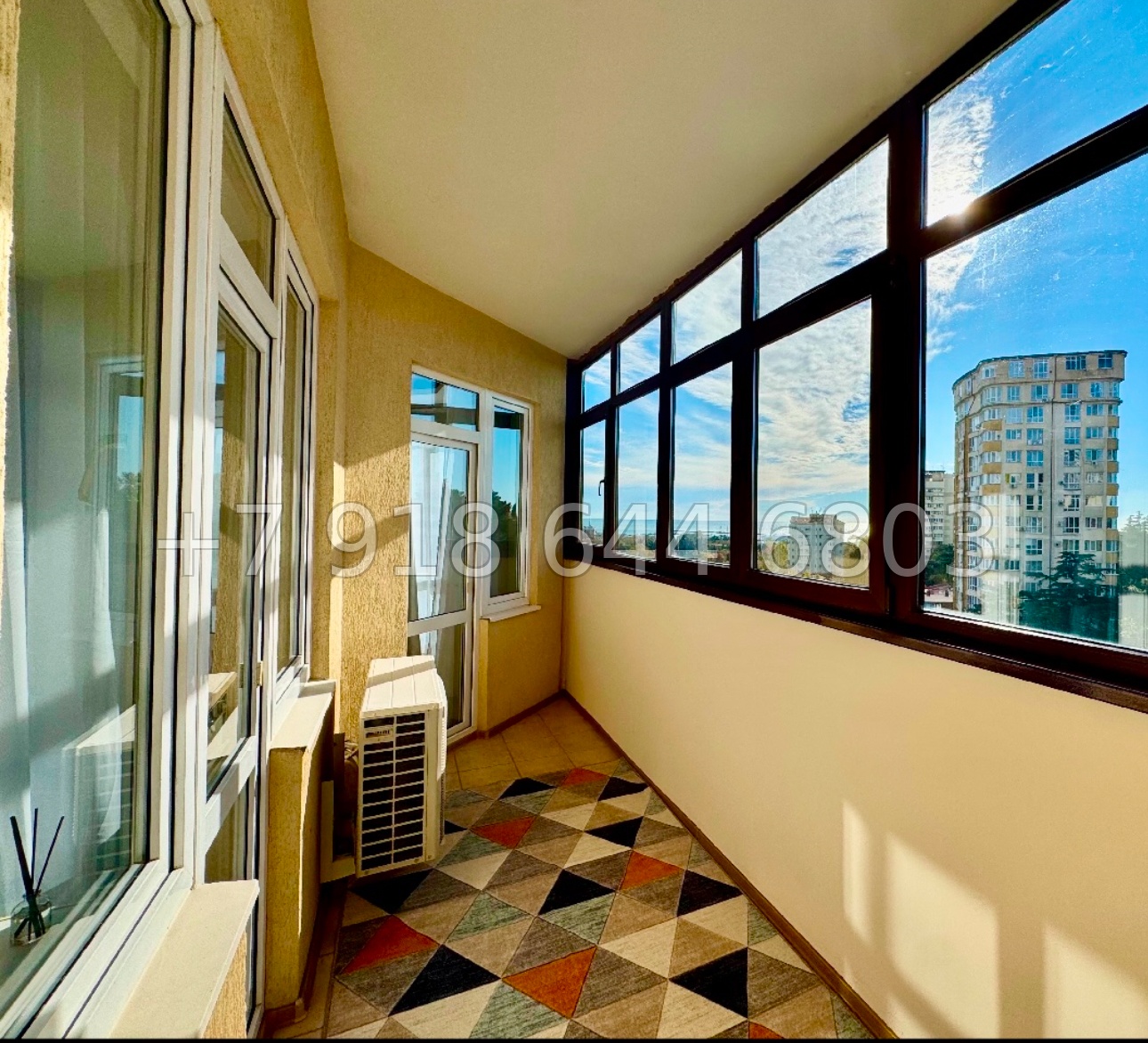 № 572 р. Квартира у парка Ривьера Сочи с бассейном  - миниатюра 7