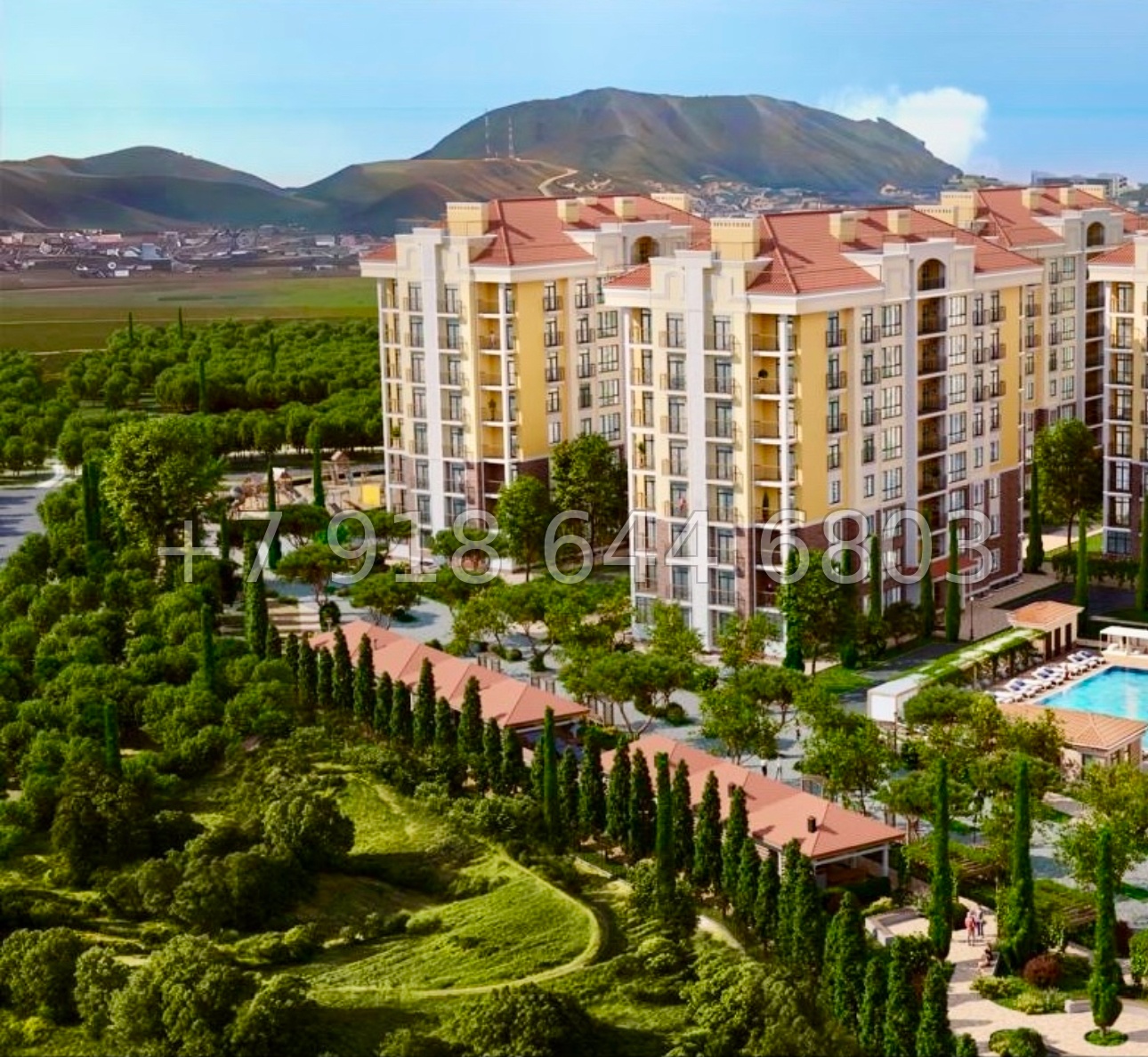 № 44 ю. ЖК Италика Судак  - миниатюра 20