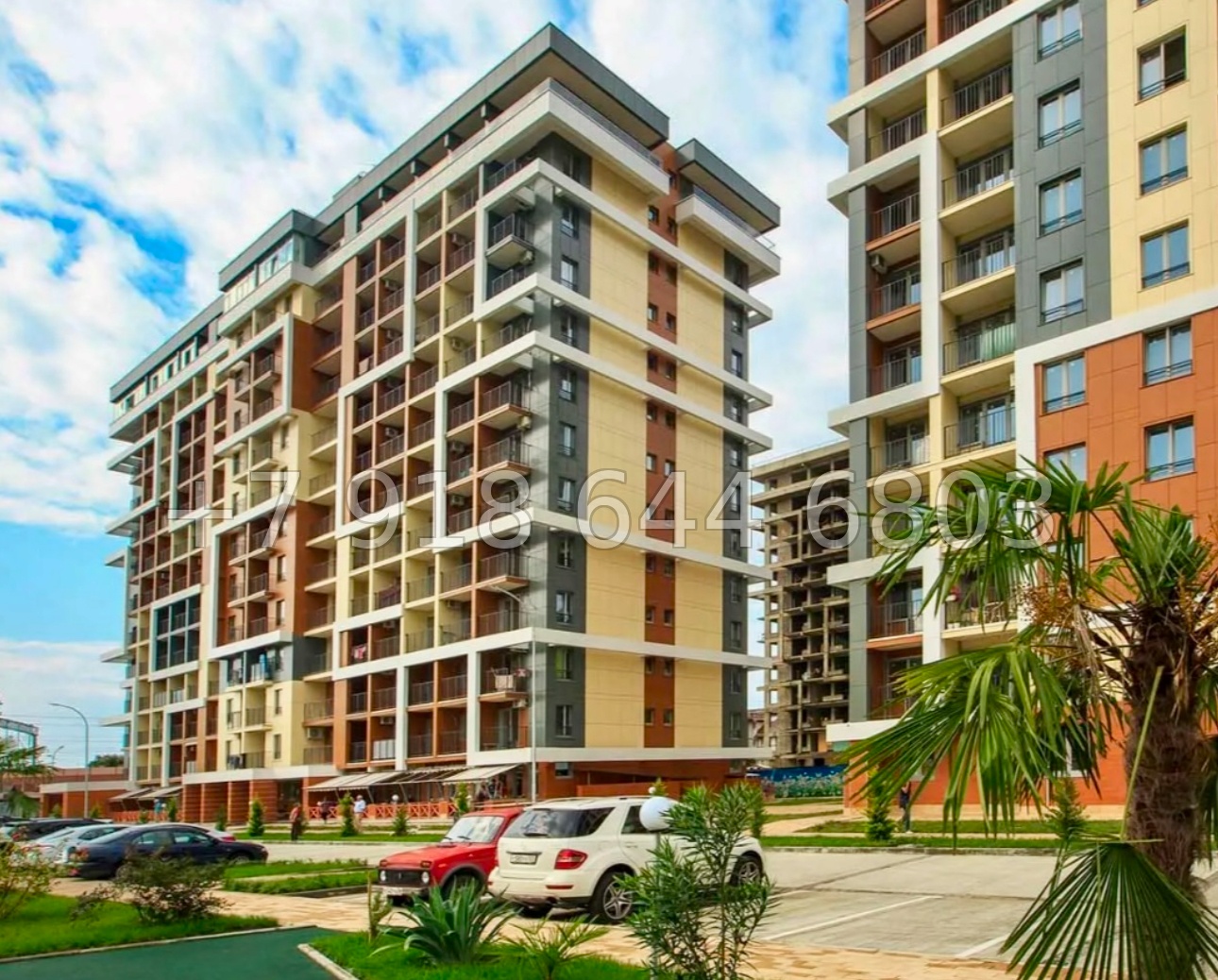 № 160 р. Квартира с видом на море в ЖК Каравелла Португалии Сочи  - миниатюра 15