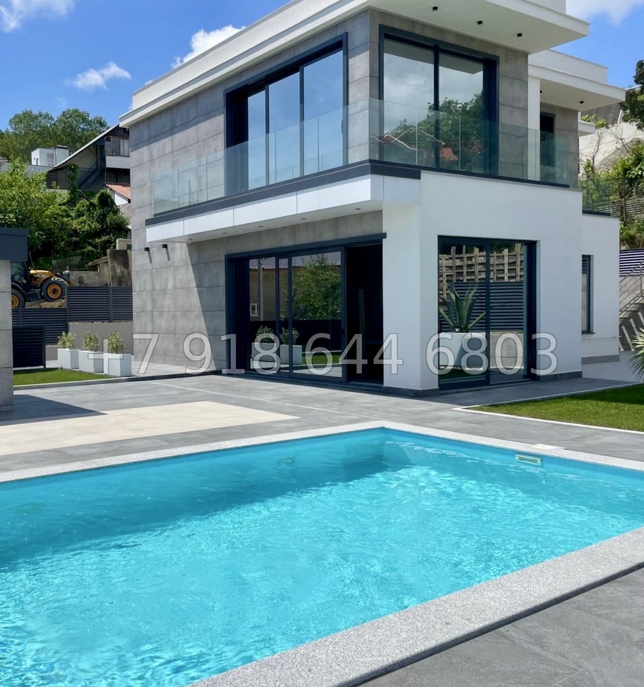 № 48 Б. Дом с бассейном в Адлере  - миниатюра 1