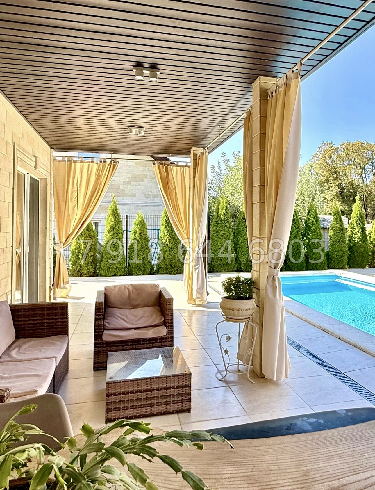 № 2 В. Дом с бассейном в Адлере  - миниатюра 7