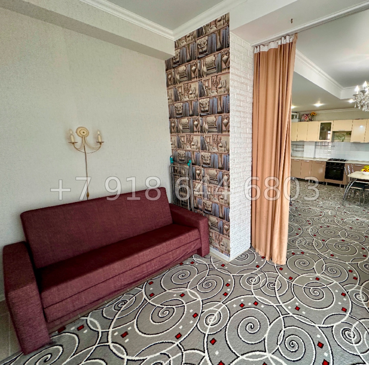 № 254 р. Трёхкомнатная квартира у моря в Сочи  - миниатюра 10