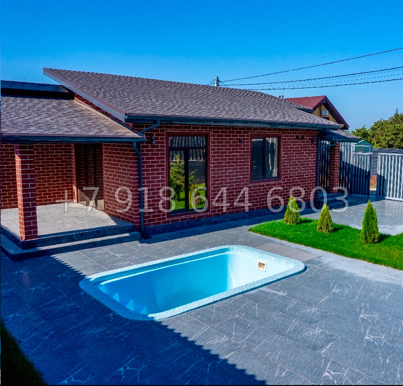 № 12 н. Дом с бассейном и современным ремонтом в Севастополе  - миниатюра 3