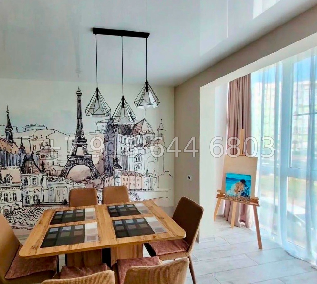 № 53 р. Квартира с хорошим ремонтом в ЖК Министерские озера Сочи  - миниатюра 7