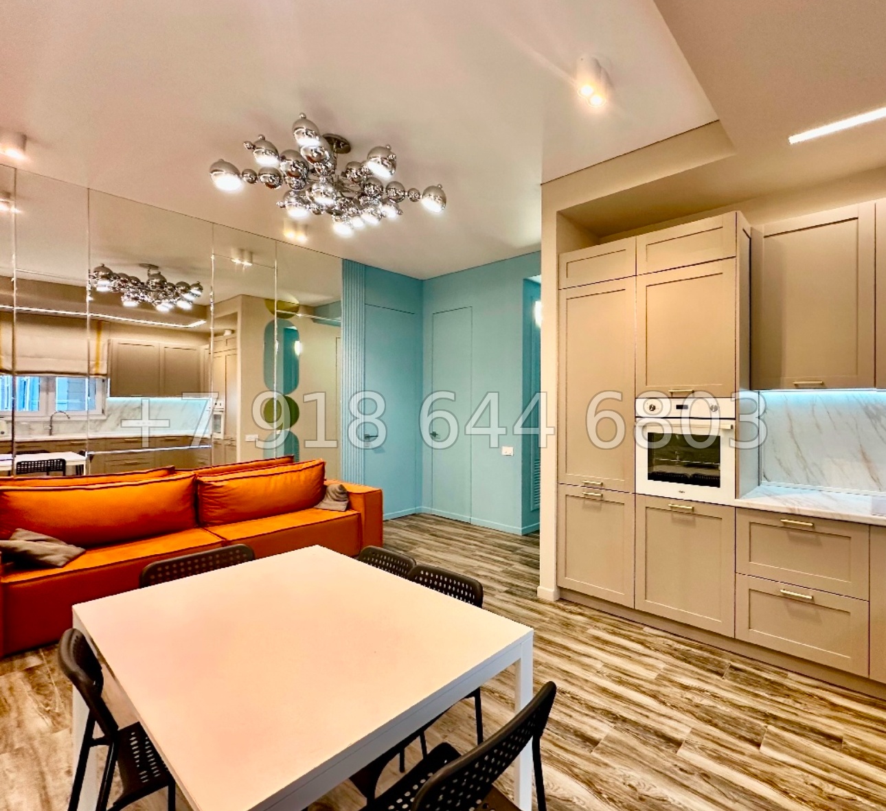 № 408р. Трёхкомнатная квартира на море в Сочи  - миниатюра 9