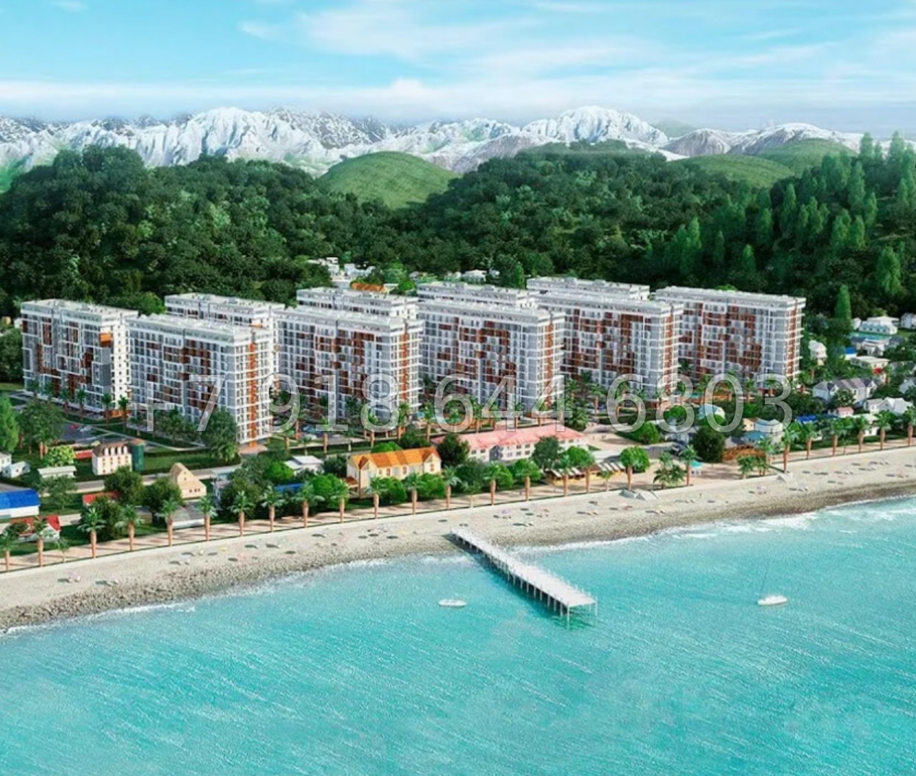 № 312 р. Квартира у моря в Сочи Каравелла Португалии  - миниатюра 21