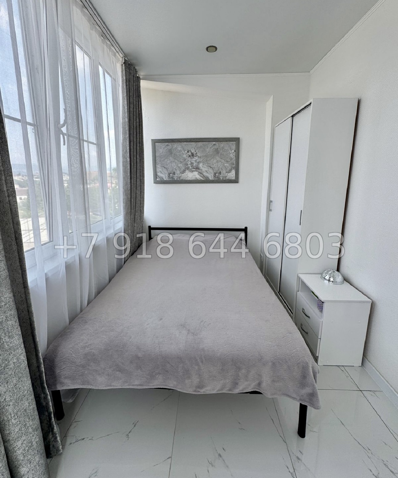 № 49п двухкомнатная Квартира в Сочи, в пешей доступности от побережья Черного моря  - миниатюра 4