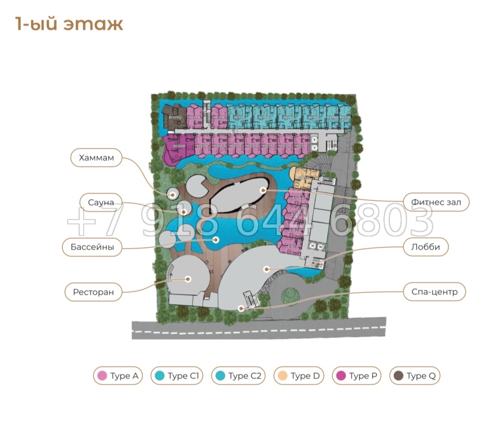№ 2. AURA Condominium The One Group Чалонг пляж район - миниатюра 72