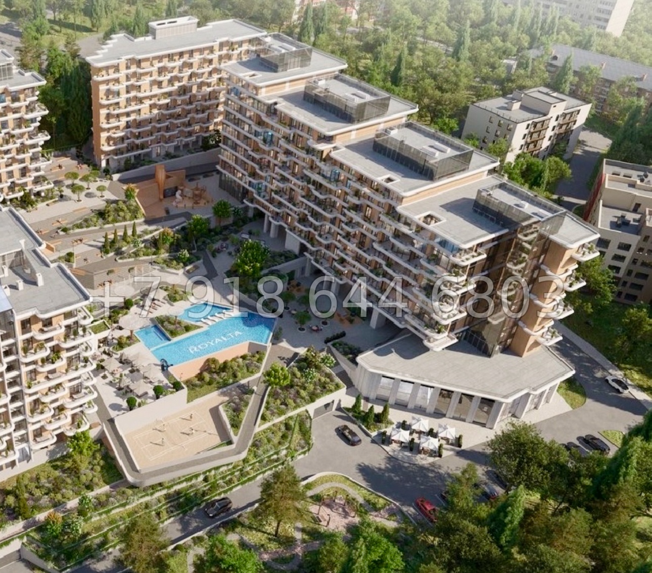 № 36 ю. ЖК Южная Резиденция Роялта Ялта - миниатюра 28