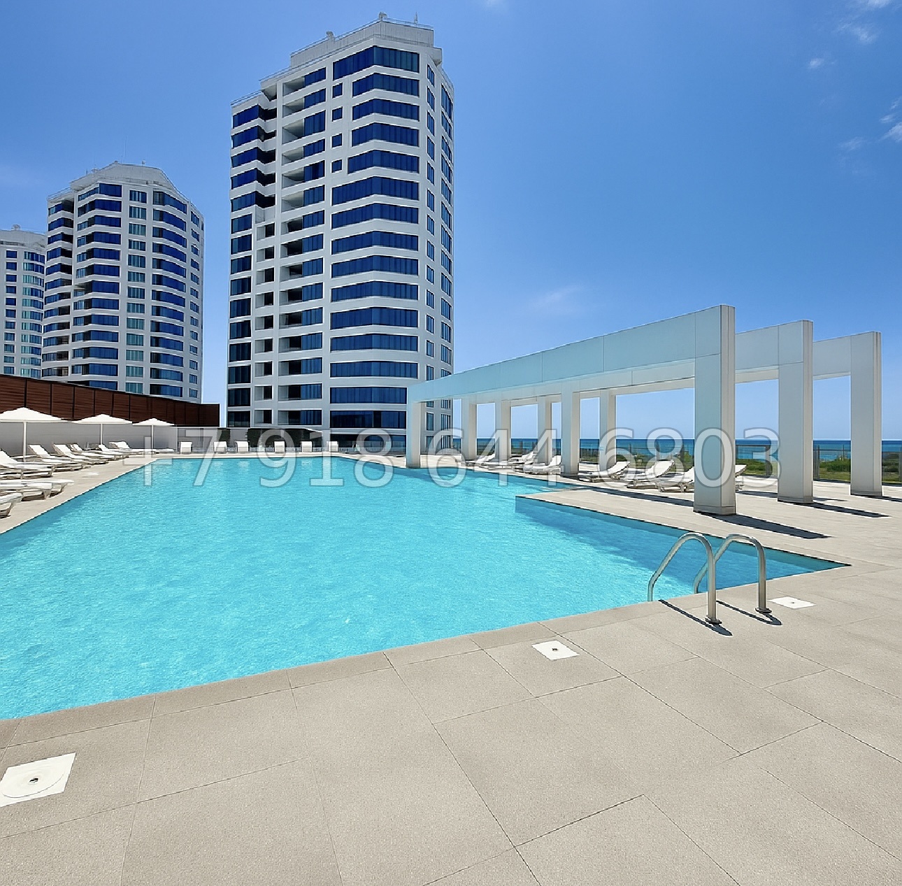 № 235 р. Четырехкомнатная квартира на море в Адлере. ЖК Морская Симфония  - миниатюра 19