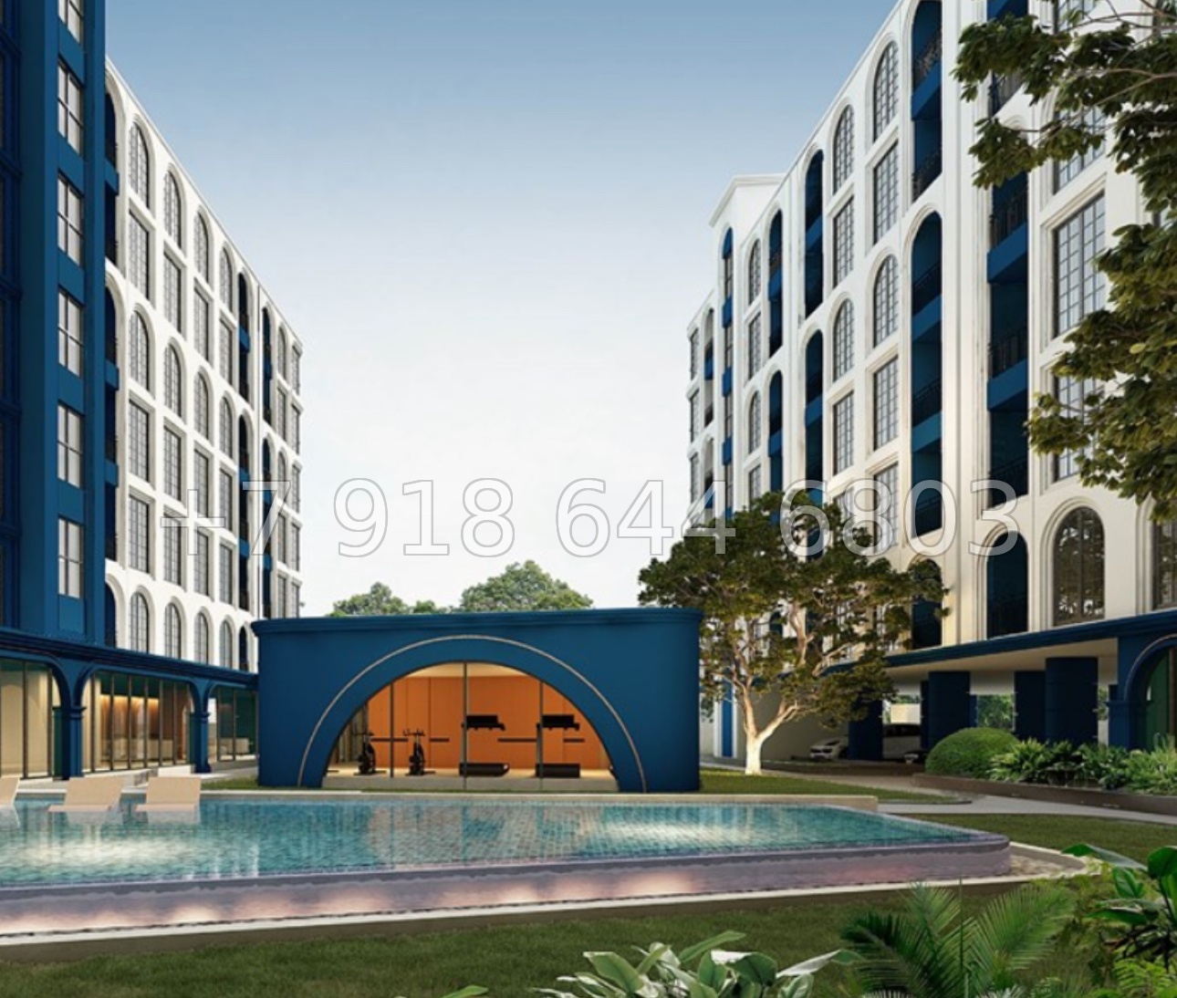 № 1. Above Element Condominium Art House Банг Тао пляж район - миниатюра 9
