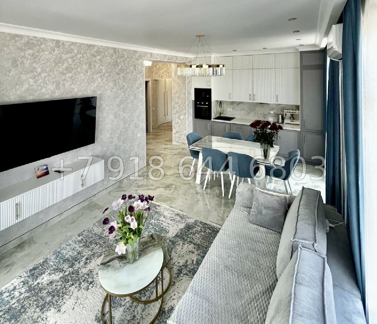 № 383 р. Квартира в ЖК Аллея Парк Сочи Дагомыс  - миниатюра 7