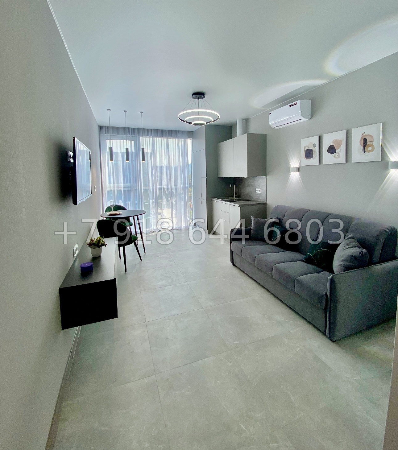 № 57 п. Квартира для отдыха и под сдачу в аренду в ЖК Сочи Парк  - миниатюра 3