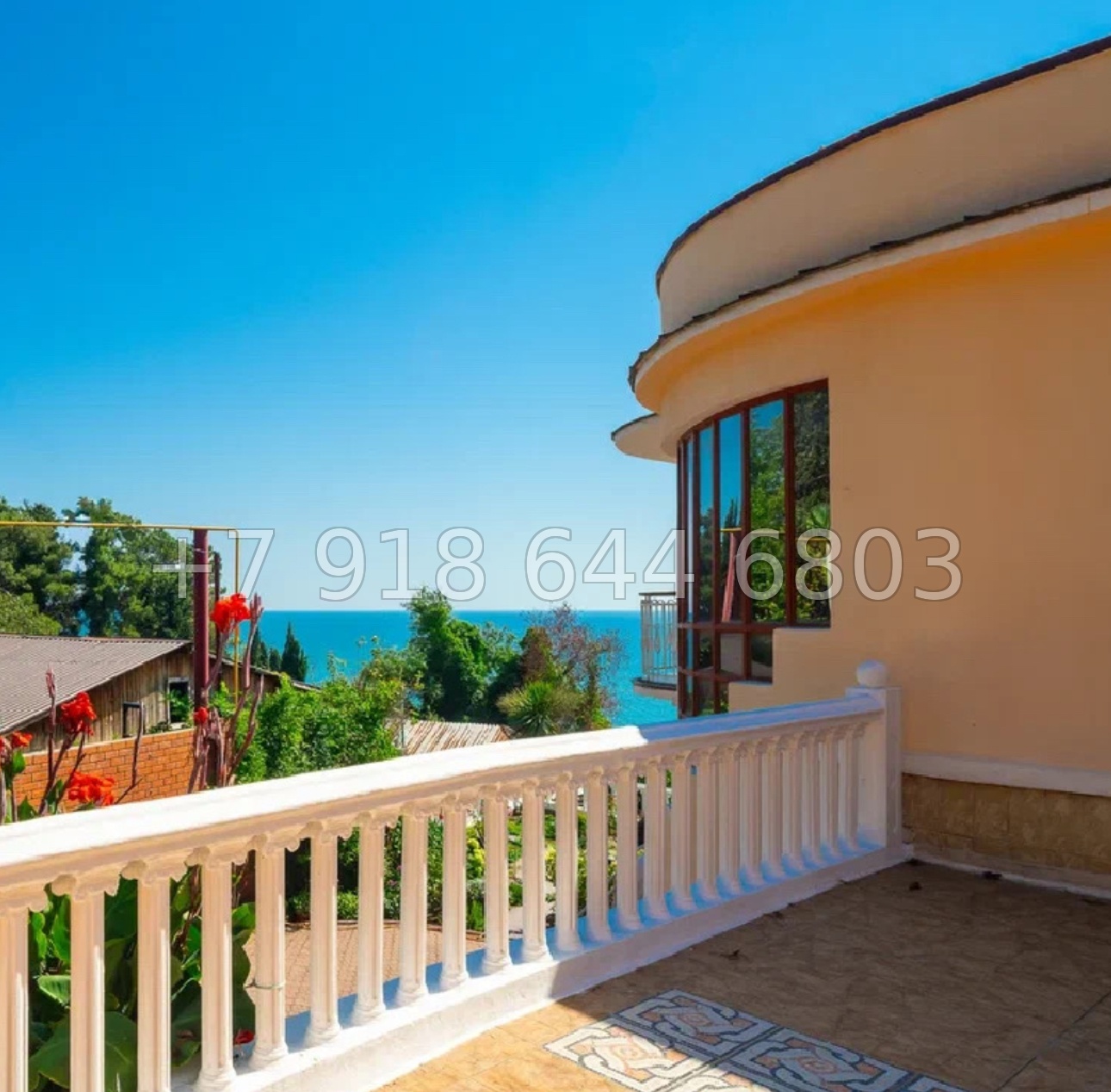 № 198 Б. Дом с ремонтом и мебелью. Вид на море. Сочи Хоста  - миниатюра 2