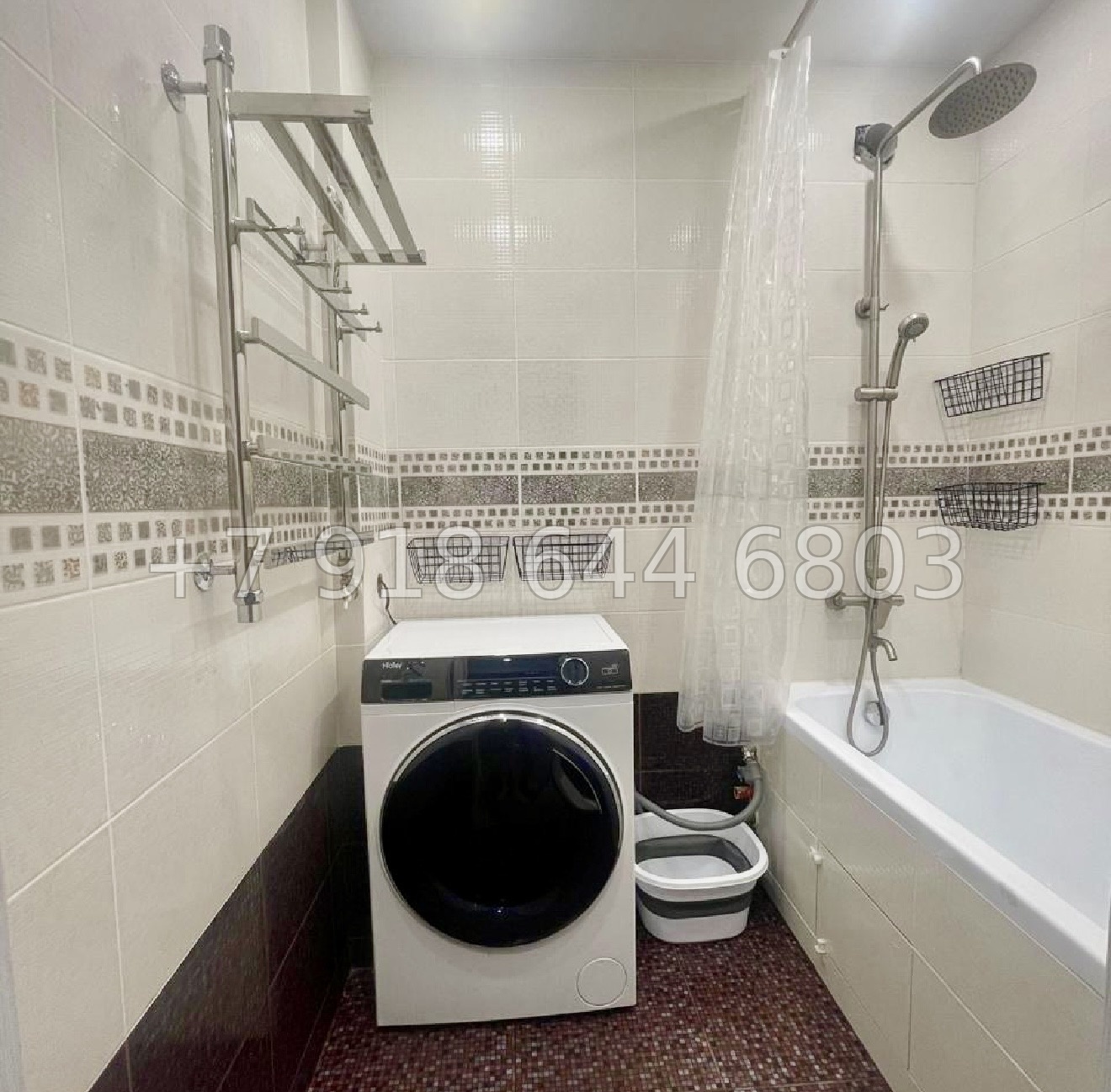 № 417 р. Трёхкомнатная Квартира в Сочи Дагомысе  - миниатюра 14