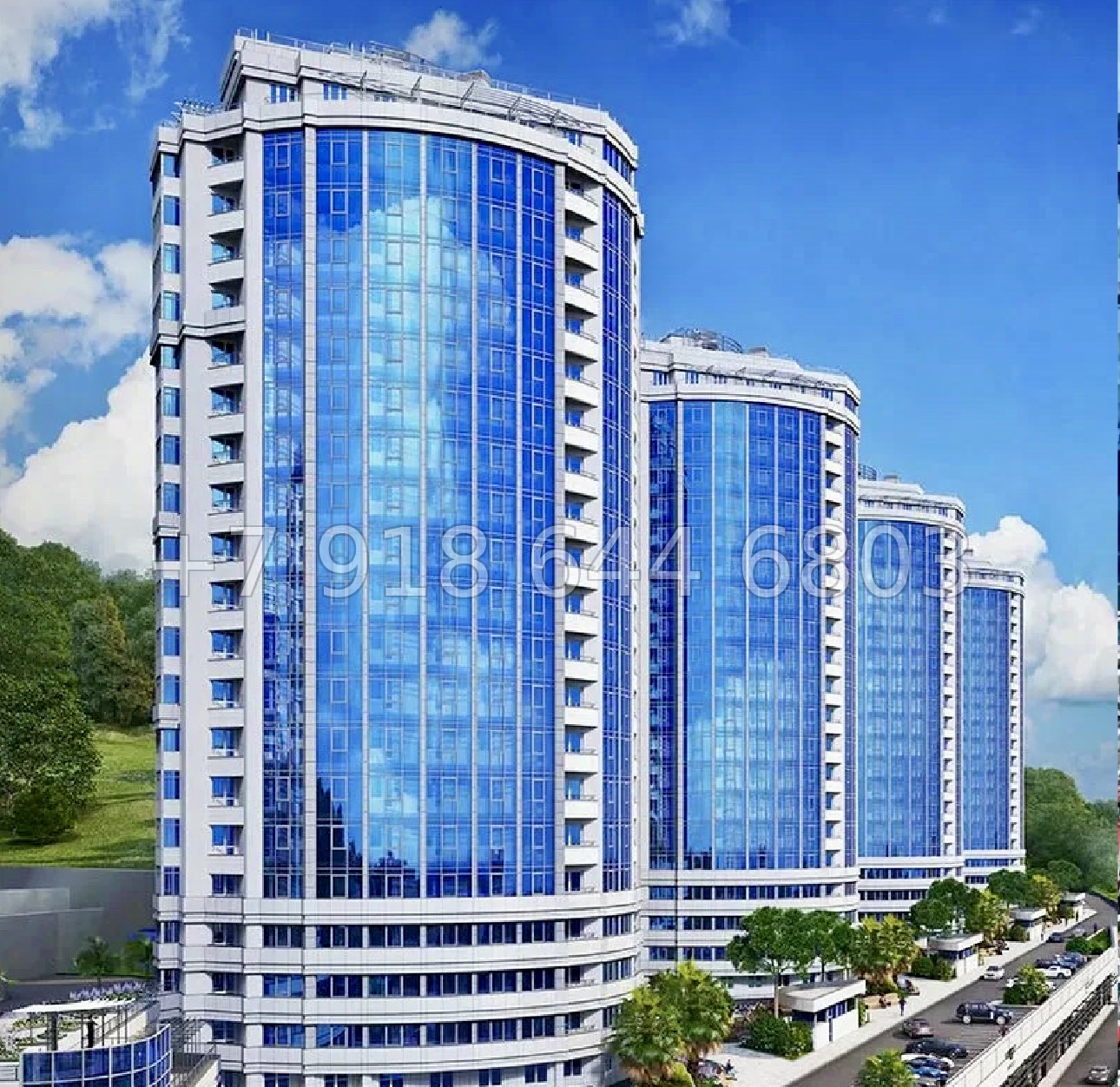 № 271 р. Квартира с видом на море в Адлере ЖК Морская Симфония 2 - миниатюра 12