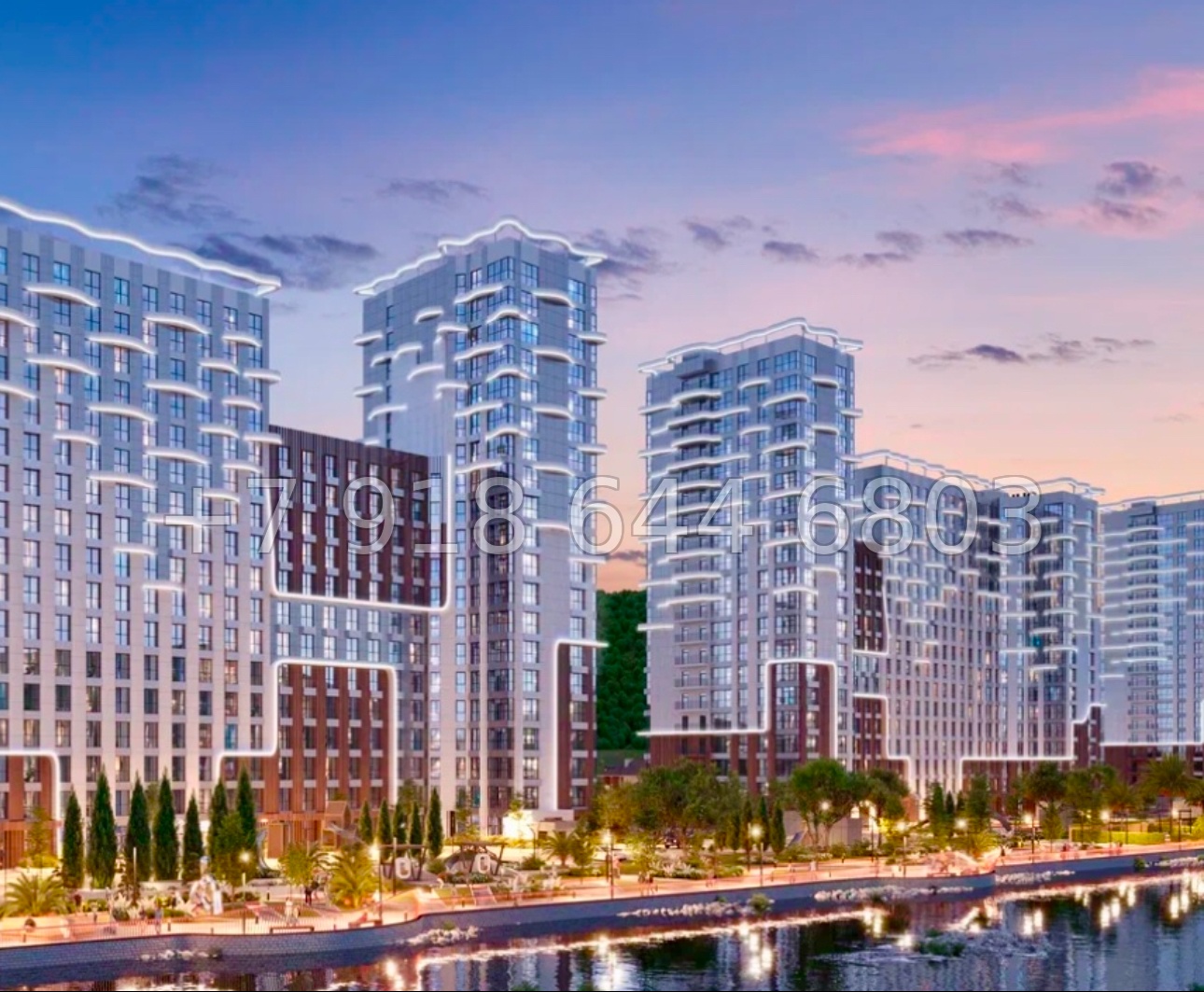 № 1 у. Квартиры в ЖК Светский Лес Сочи - миниатюра 27