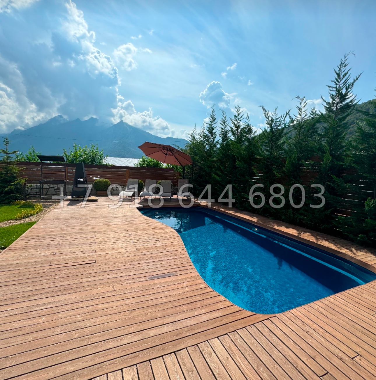 № 33 м. Дом на Красной Поляне с бассейном  - миниатюра 2