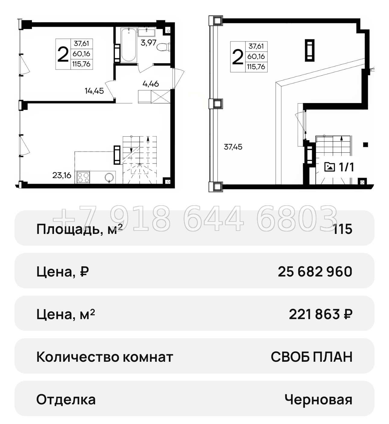 № 43 ю. Saga АК Ола-Апарт Саки - миниатюра 60