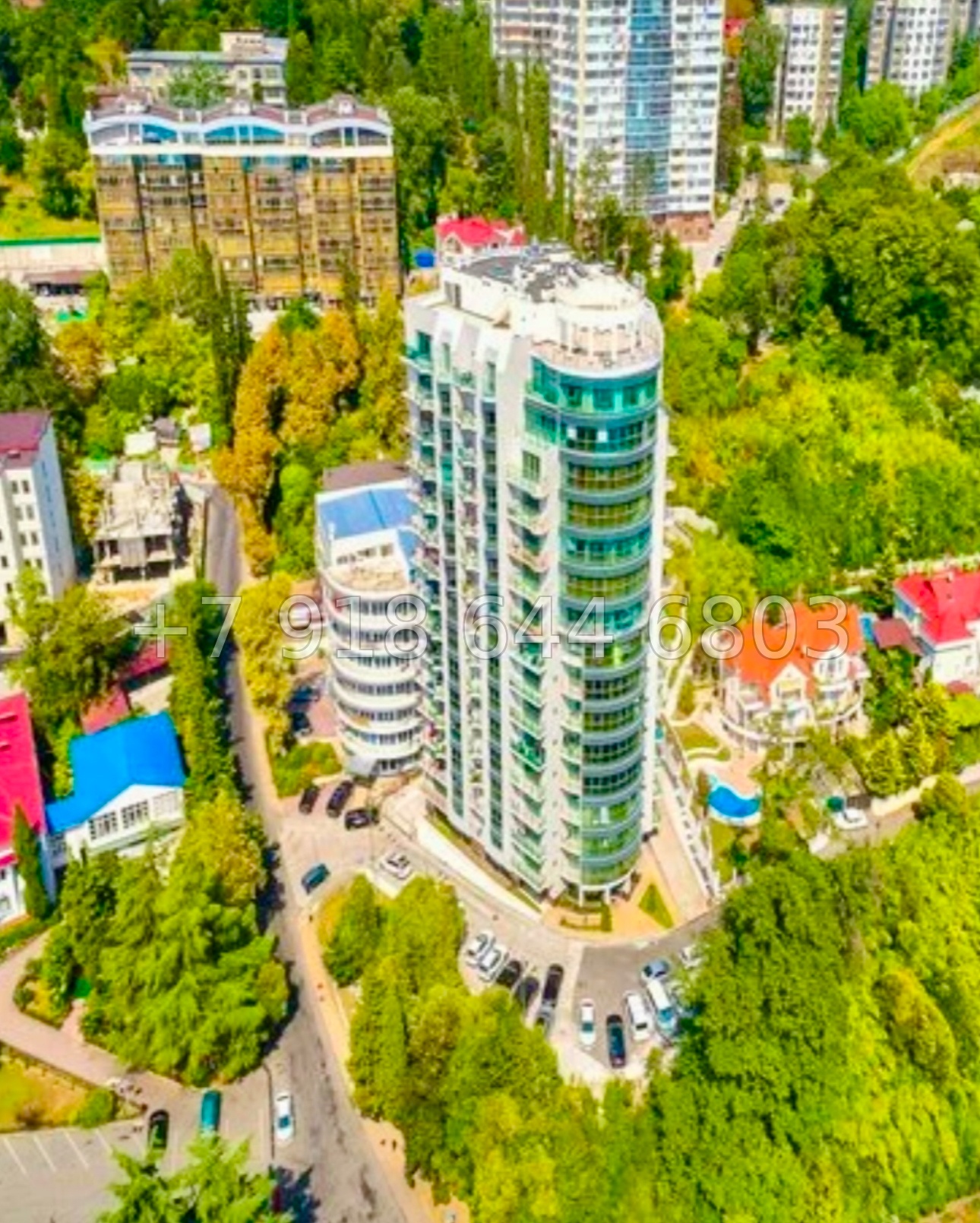 № 25е. Квартира с видом на море. Черновая. Центр Сочи - миниатюра 18