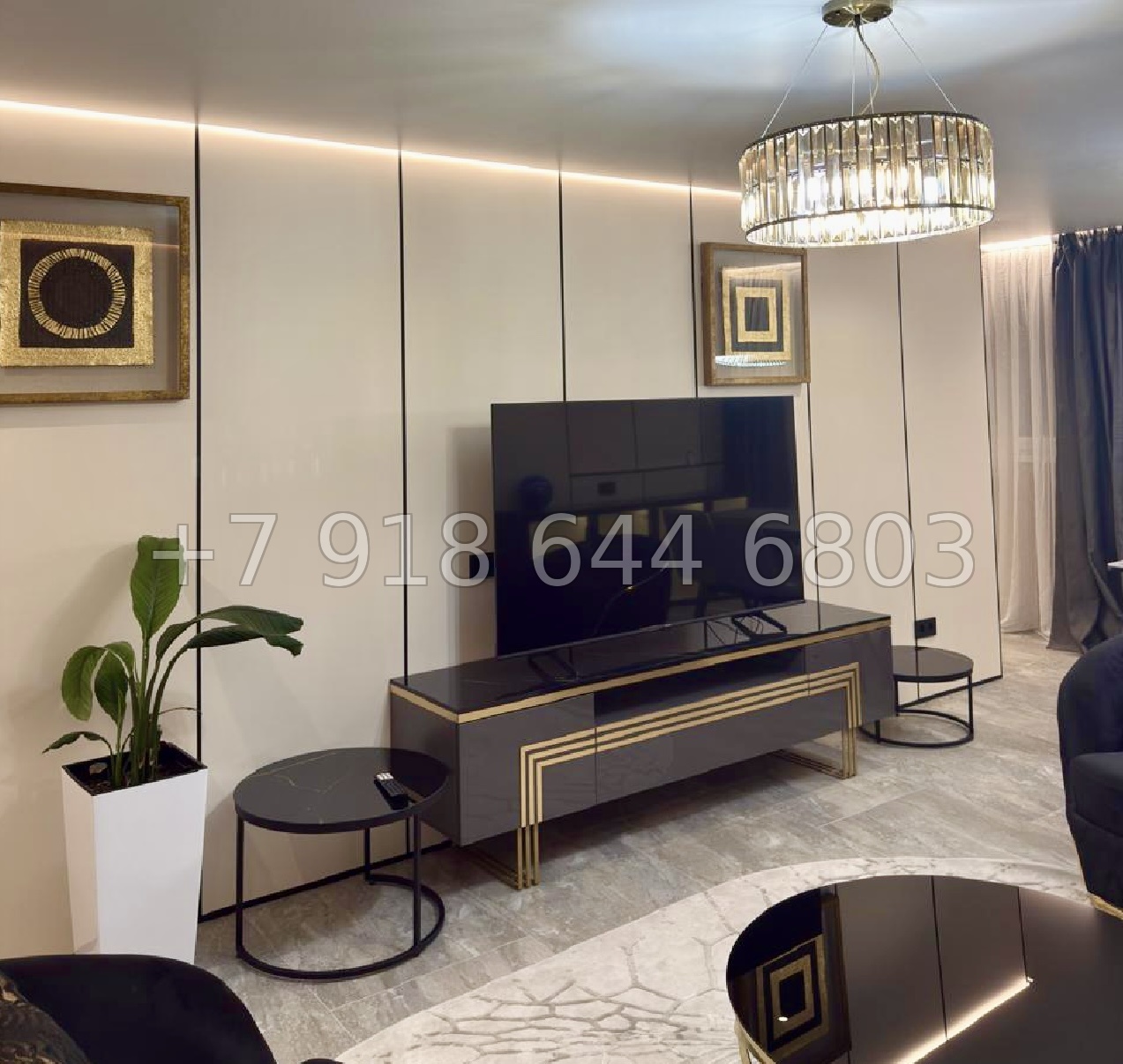 № 523 р. Трёхкомнатная квартира в центре города Сочи  - миниатюра 5