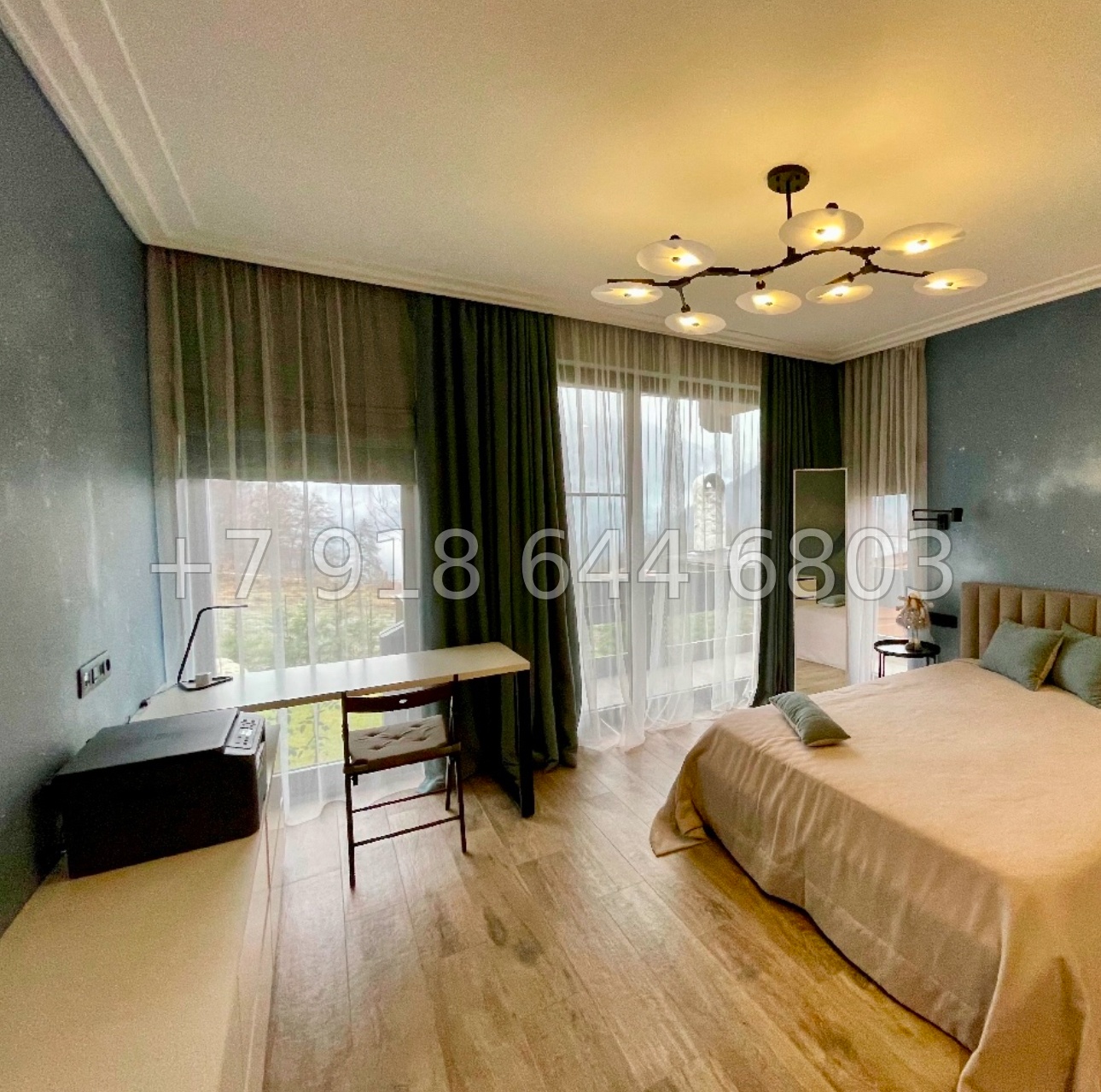 № 42 м. Дом на Красной Поляне. Вид на горы - миниатюра 17