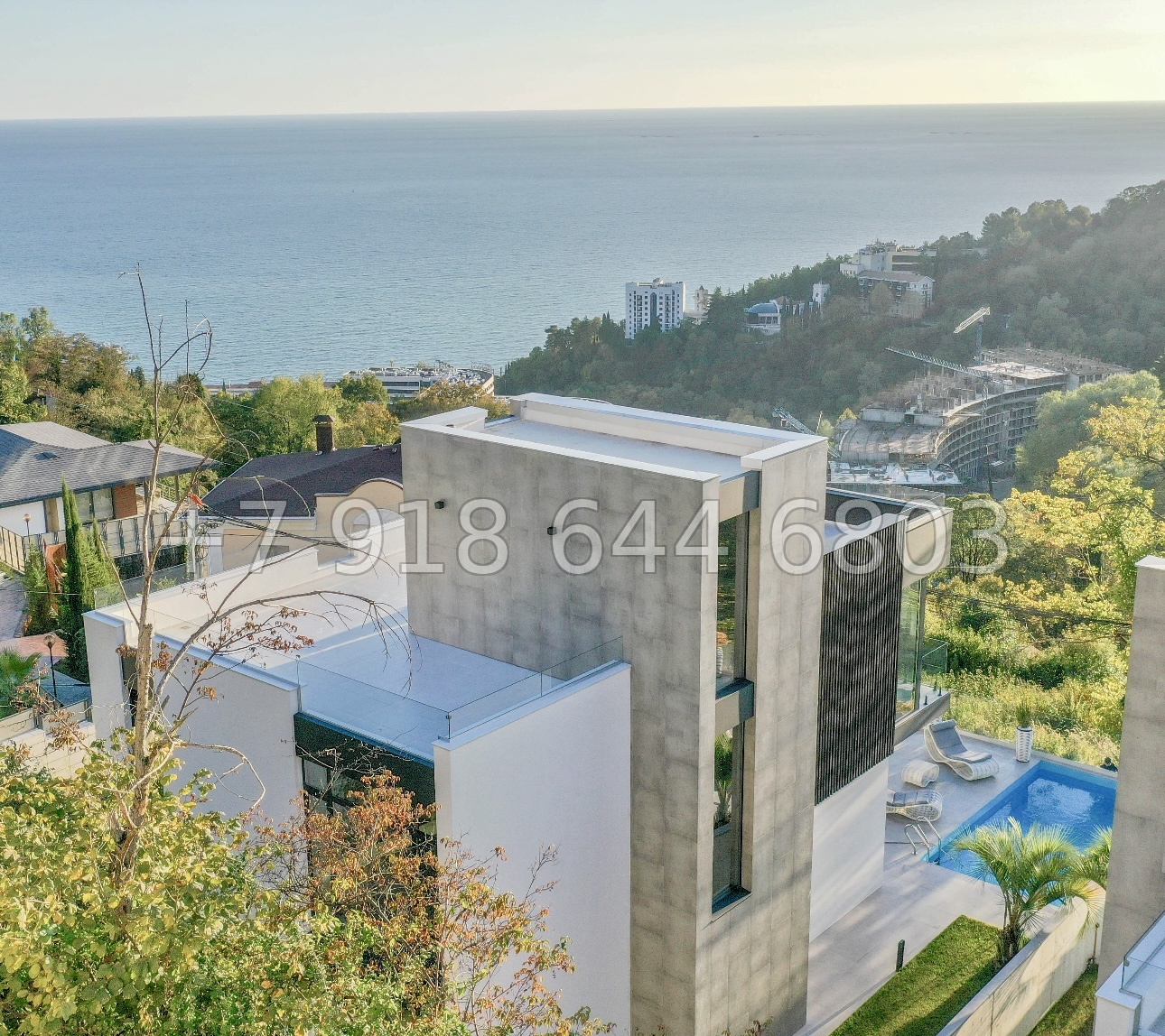 № 24 В. Дом с гаражом и с красивым видом на Чёрное море в Сочи  - миниатюра 6