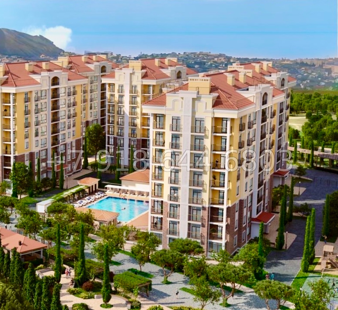 № 44 ю. ЖК Италика Судак  - миниатюра 21