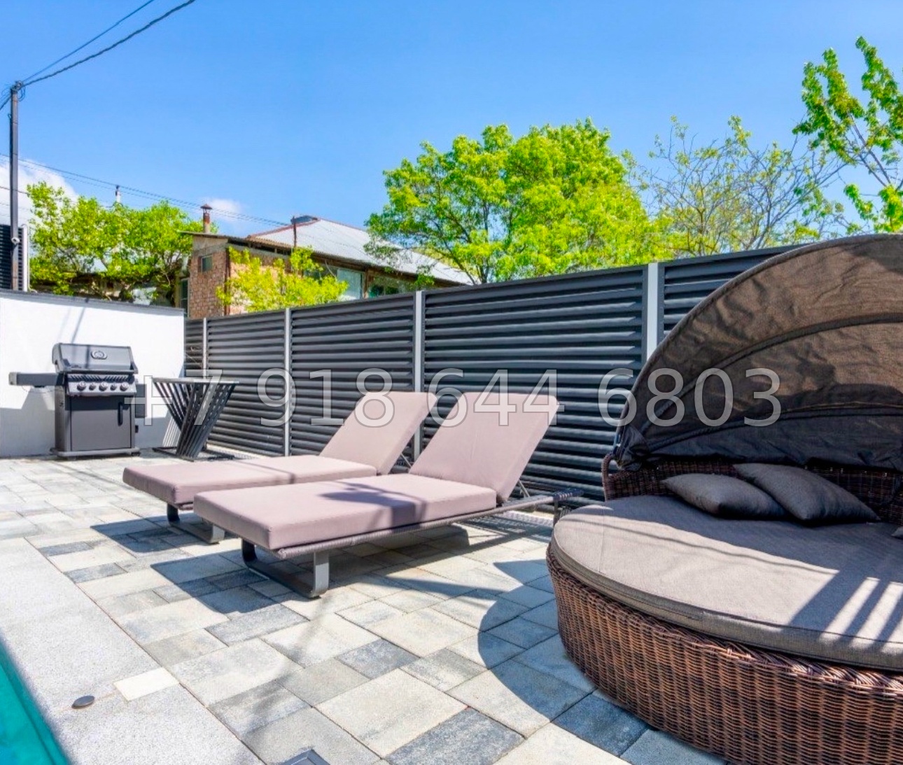 № 90 в. Дом с ремонтом и бассейном в Адлере  - миниатюра 10