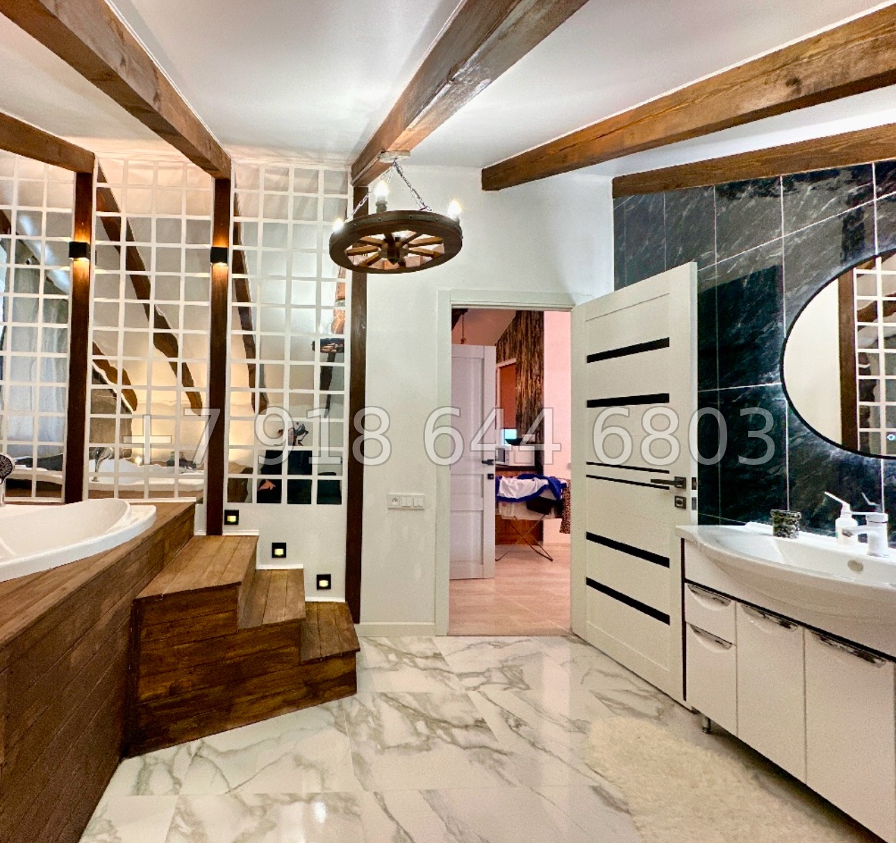 № 221 Б. Дом с бассейном в Сочи Каштаны  - миниатюра 18