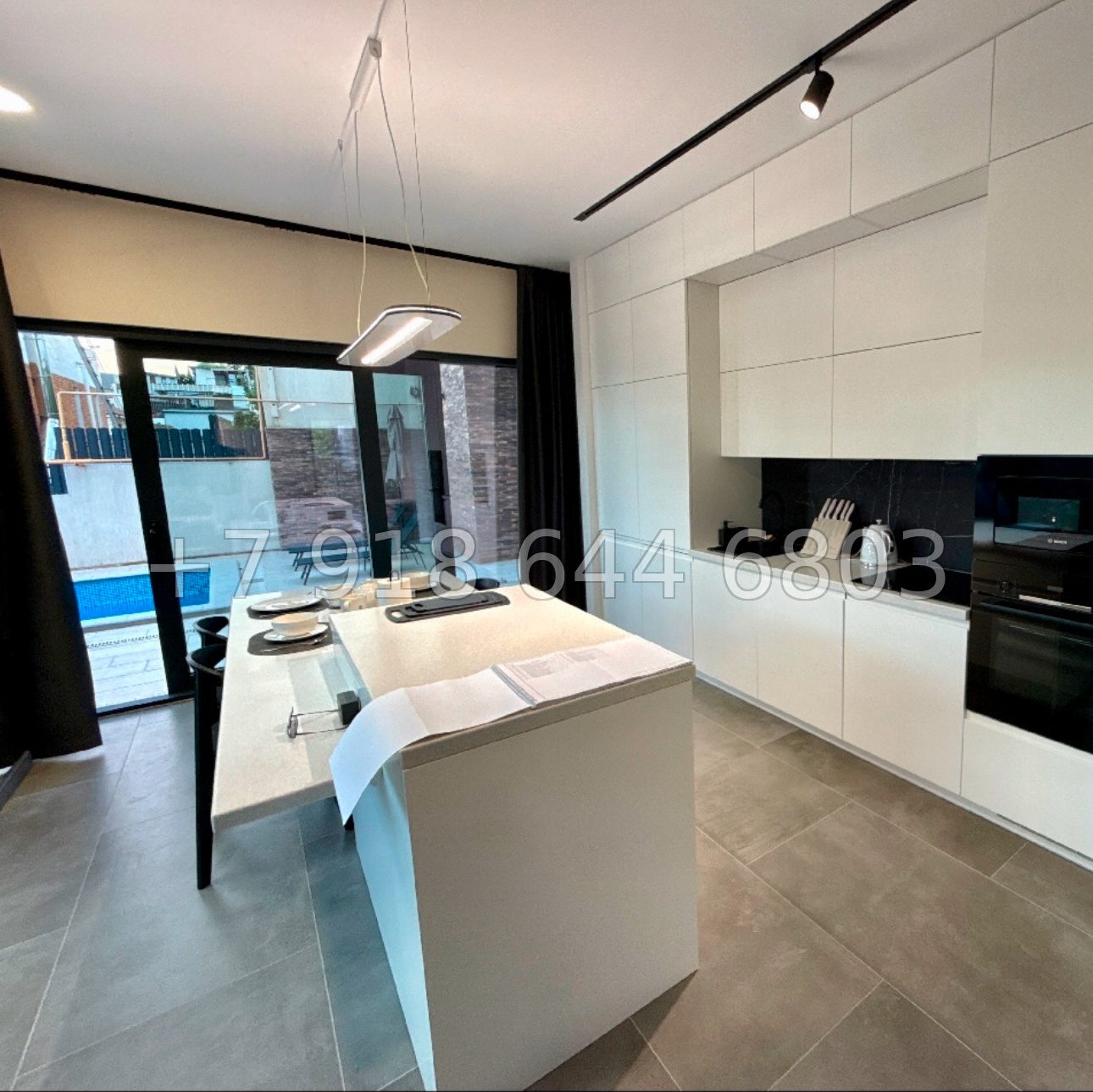 № 61 в. Коттедж с бассейном и новым ремонтом в Сочи Хоста - миниатюра 8