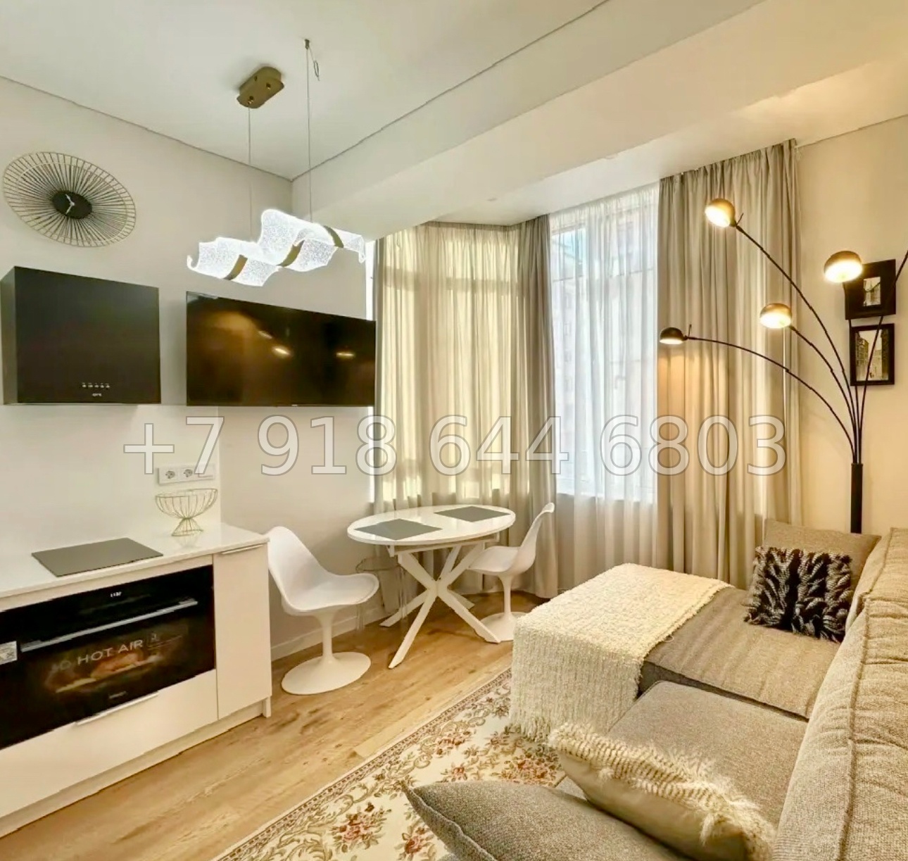 № 177 р. Квартира в центре ЖК Новая Заря Сочи  - миниатюра 2